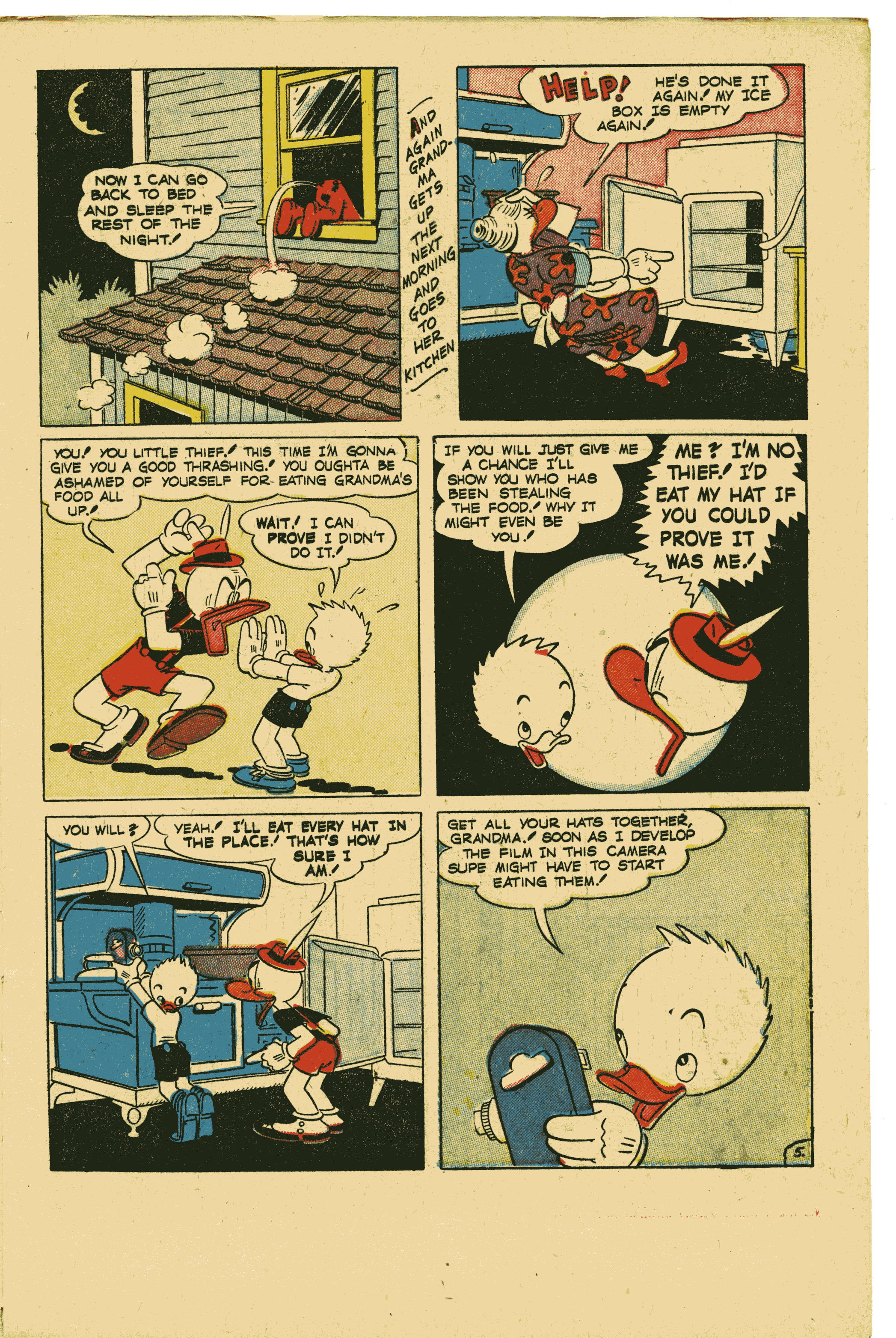 Read online Super Duck Comics comic -  Issue #48 - 15