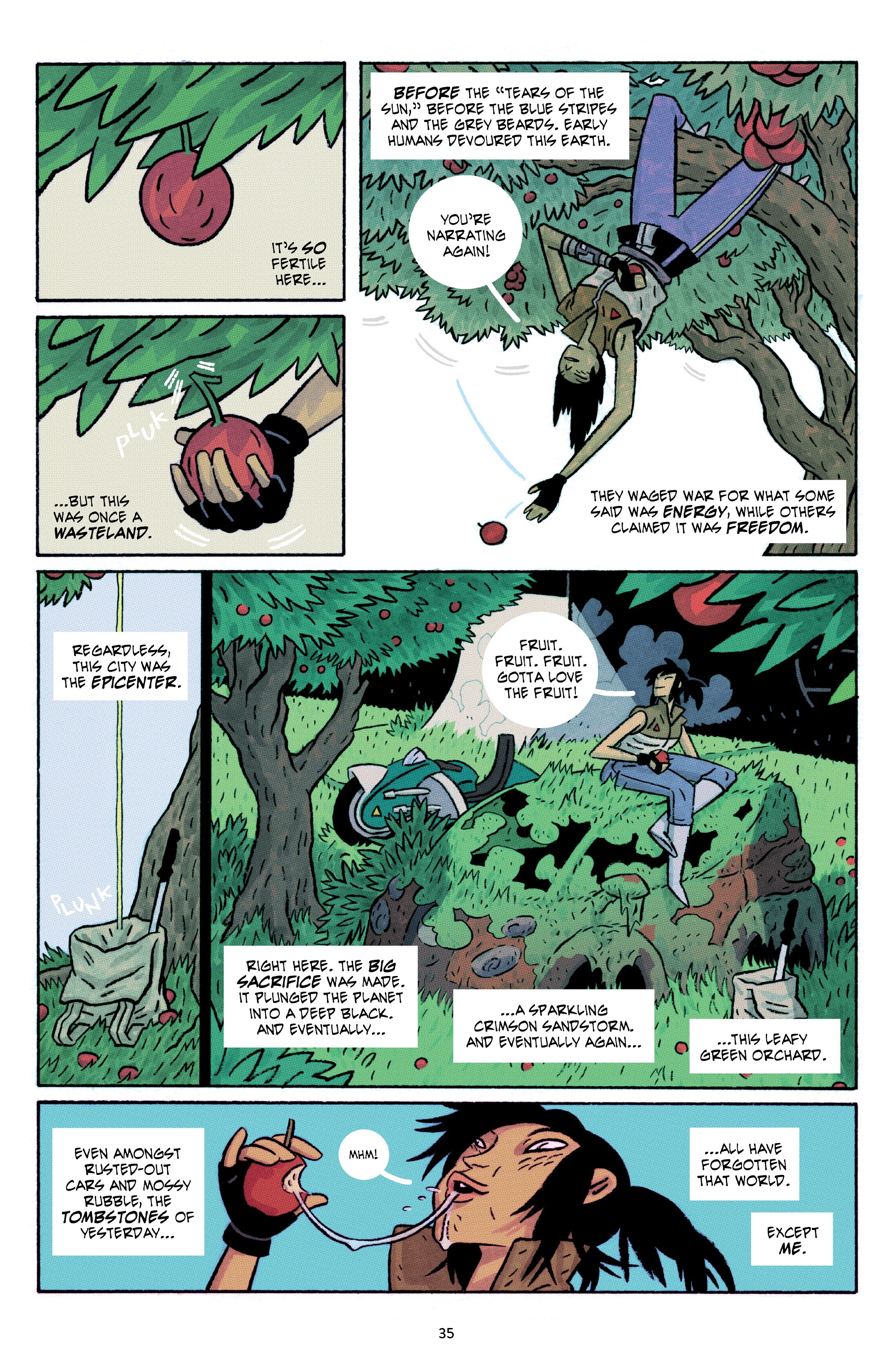 Read online ApocalyptiGirl: An Aria for the End Times (2020) comic -  Issue # TPB - 37