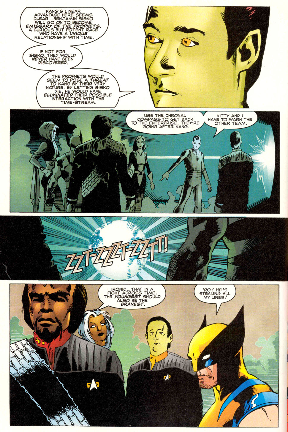 Read online Star Trek: The Next Generation/X-Men: Second Contact comic -  Issue # Full - 47