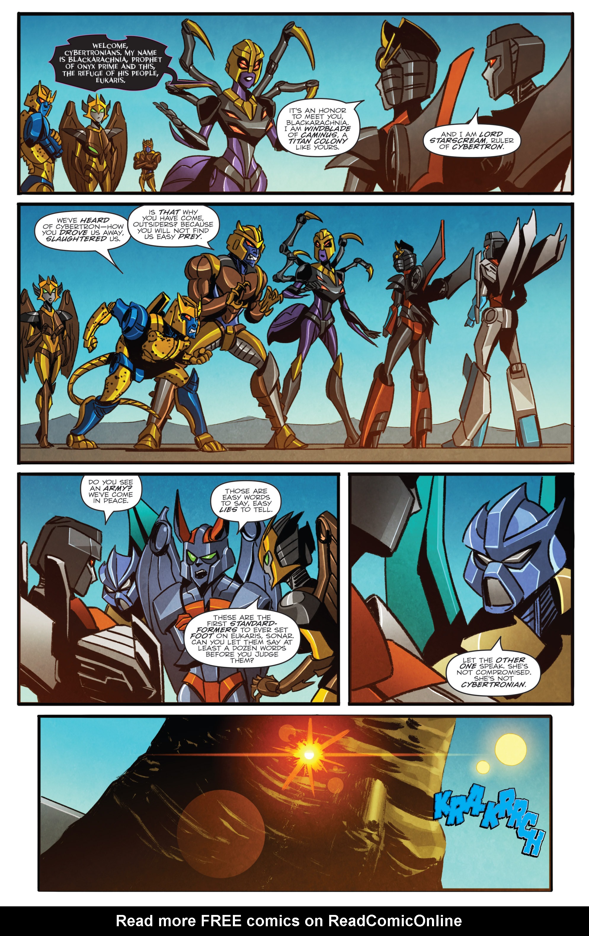 Read online Transformers: Distant Stars comic -  Issue # Full - 61