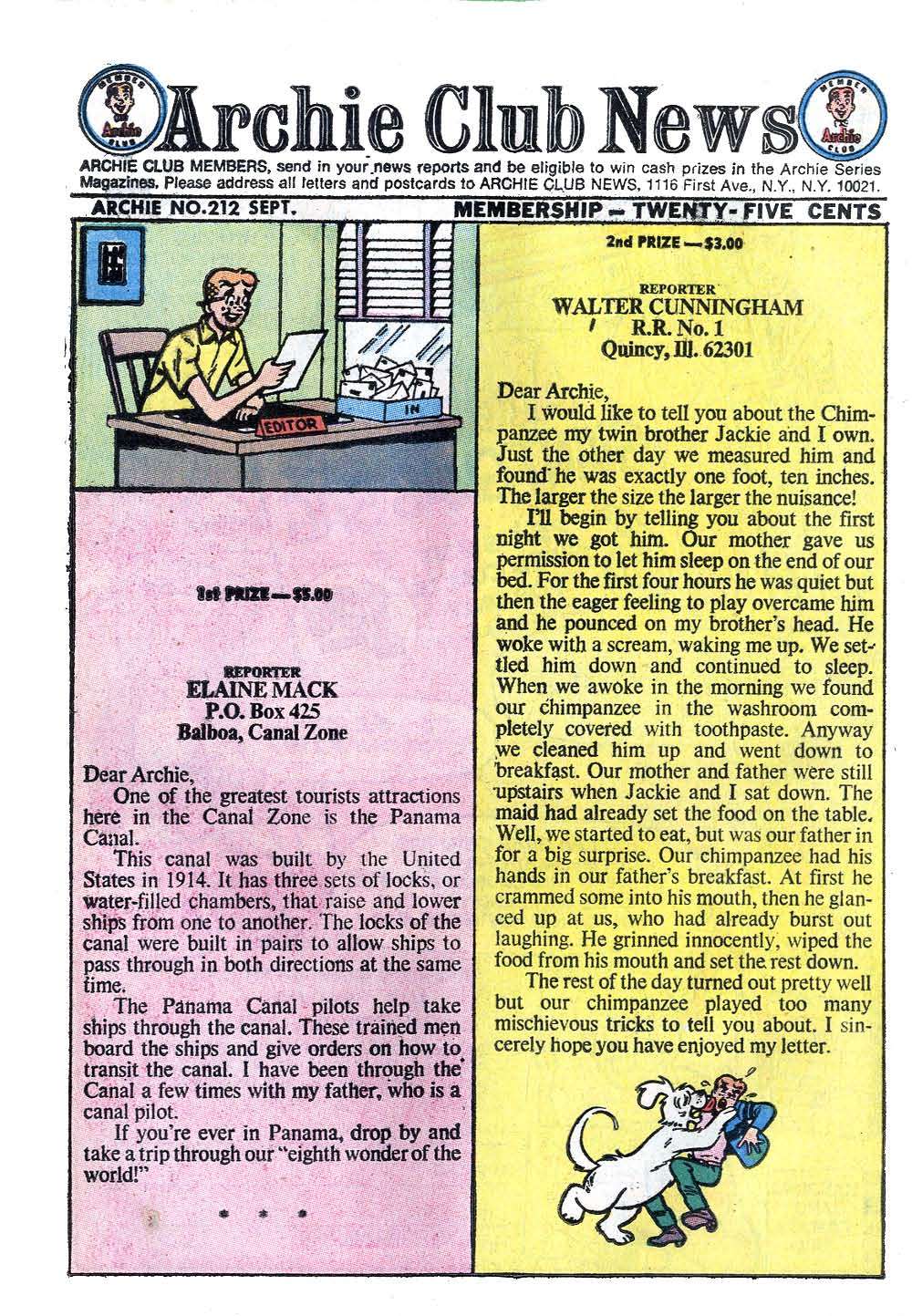 Read online Archie (1960) comic -  Issue #212 - 20