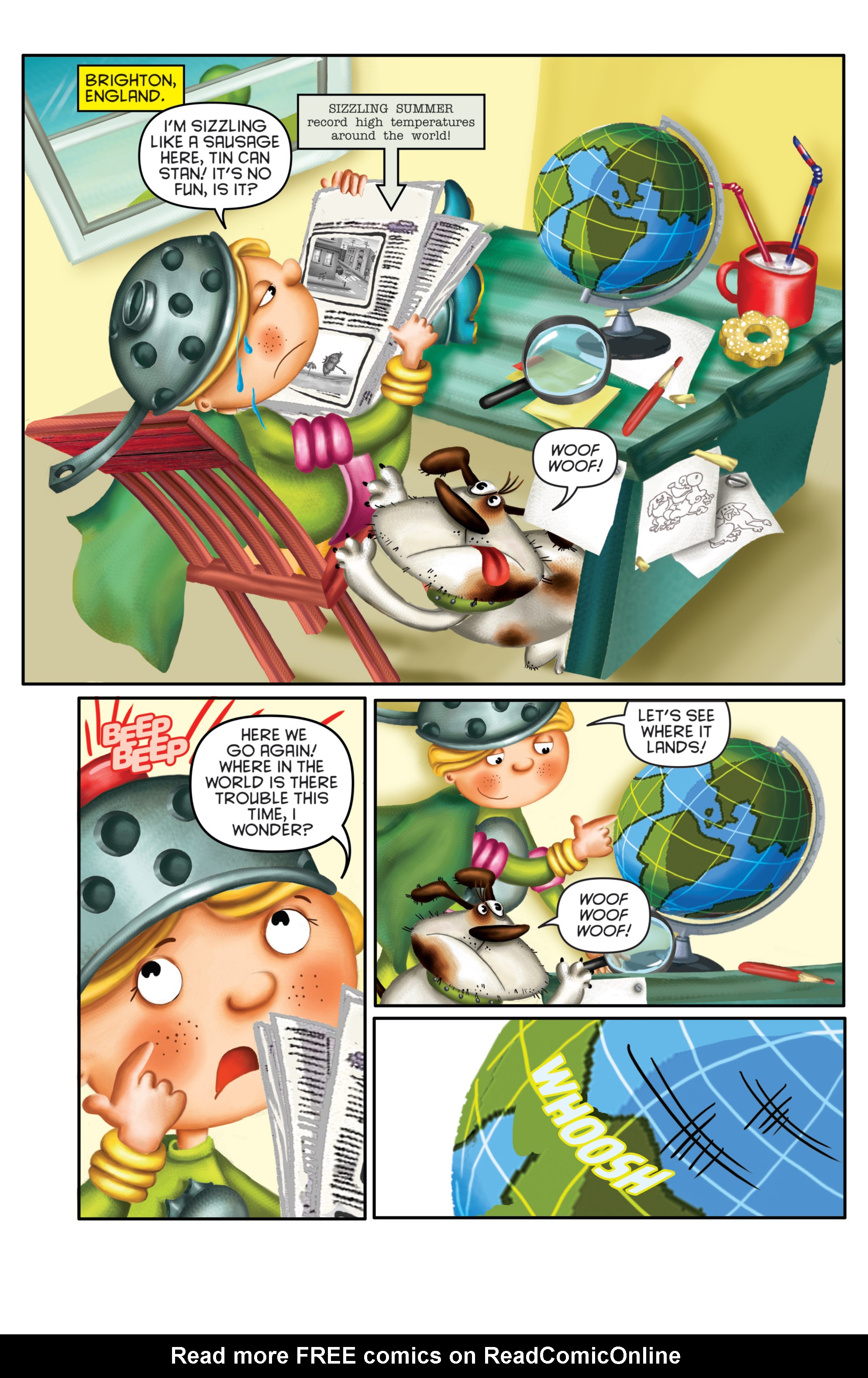 Read online Michael Recycle comic -  Issue #1 - 5