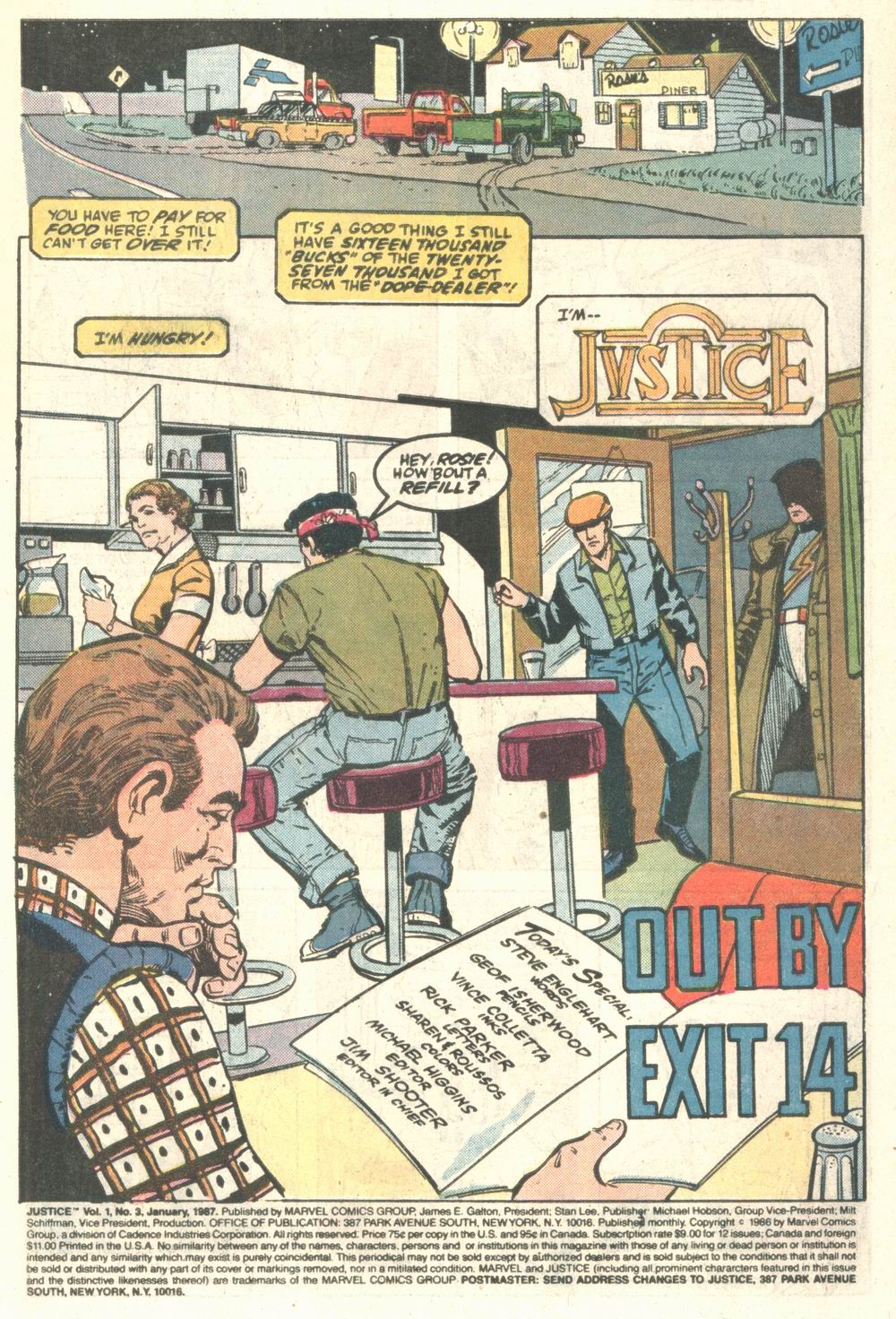 Read online Justice (1986) comic -  Issue #3 - 2