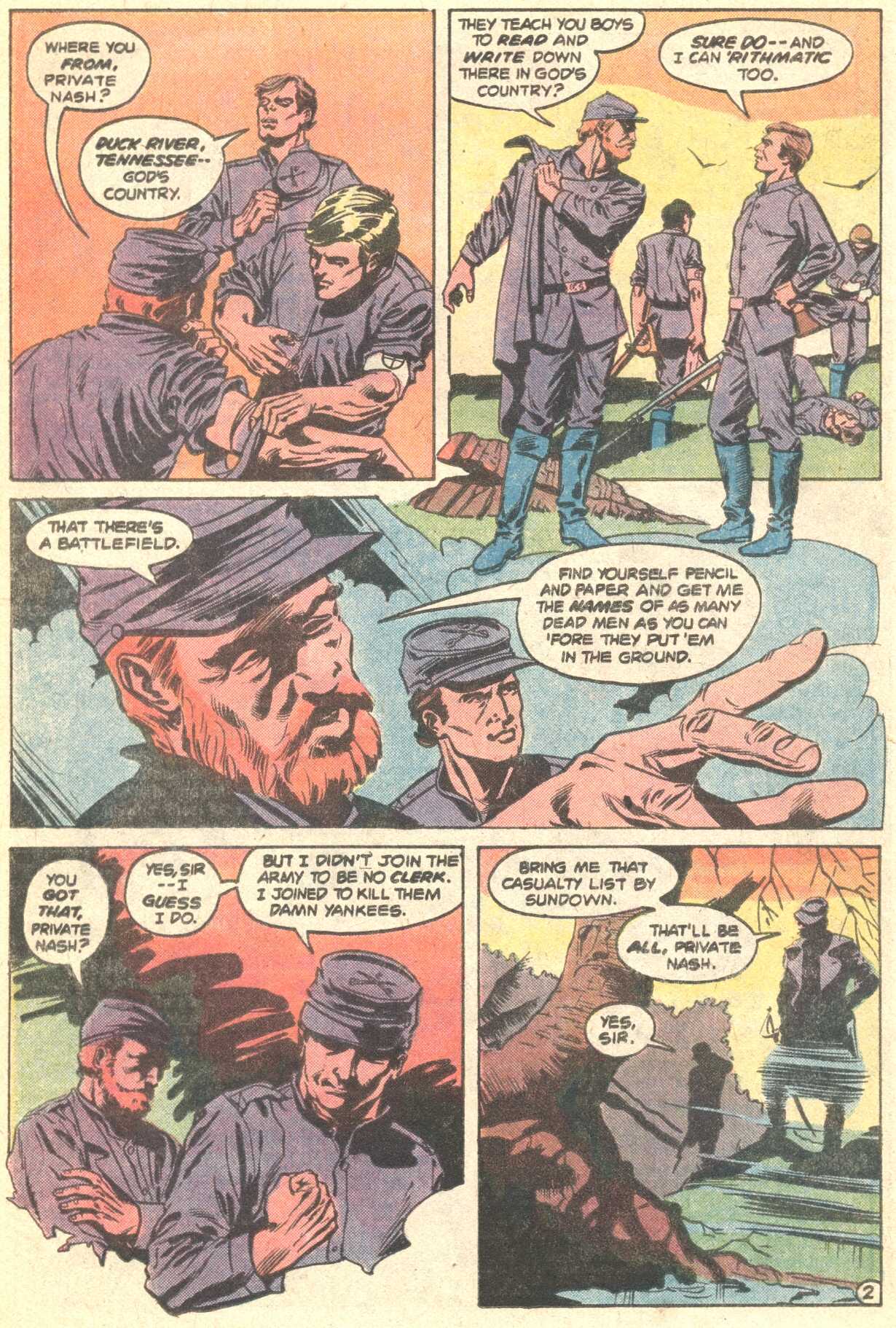 Read online Unknown Soldier (1977) comic -  Issue #215 - 21