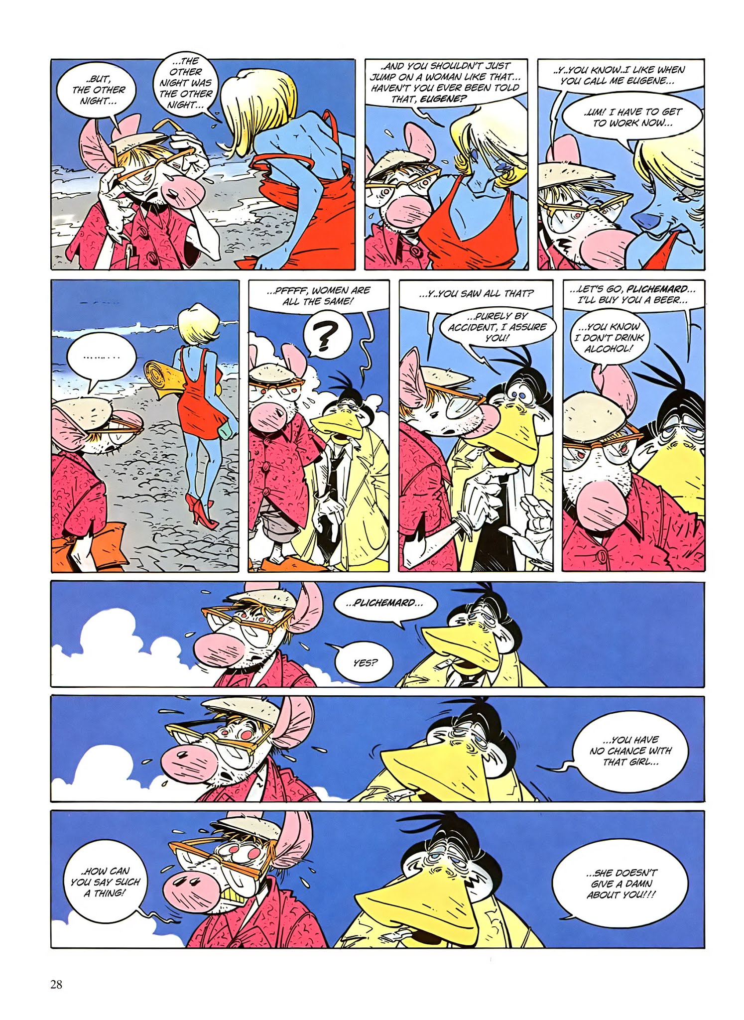 Read online Une enquête de l'inspecteur Canardo comic -  Issue #7 - 29