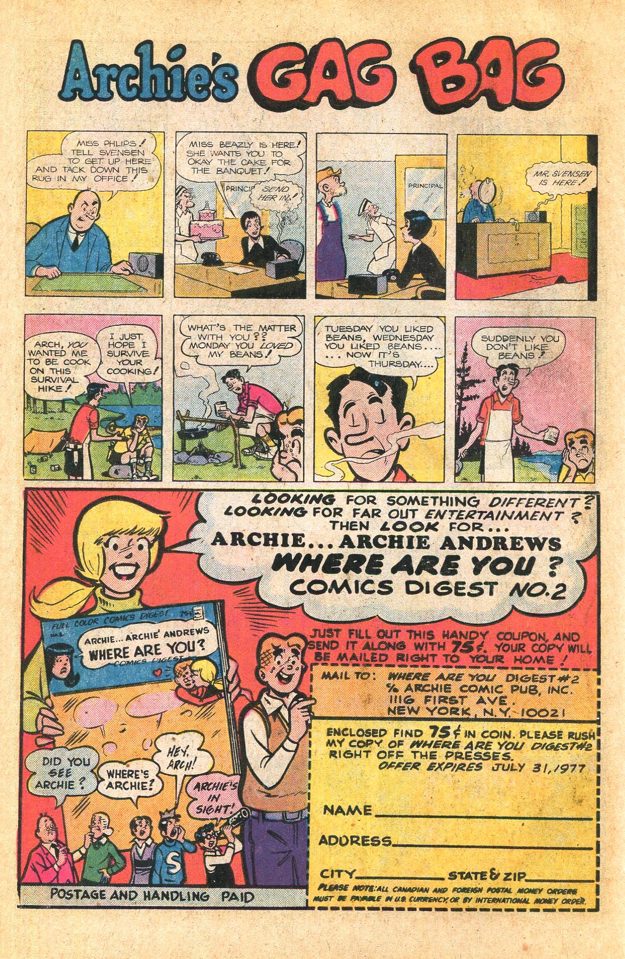 Read online Archie's Joke Book Magazine comic -  Issue #232 - 18