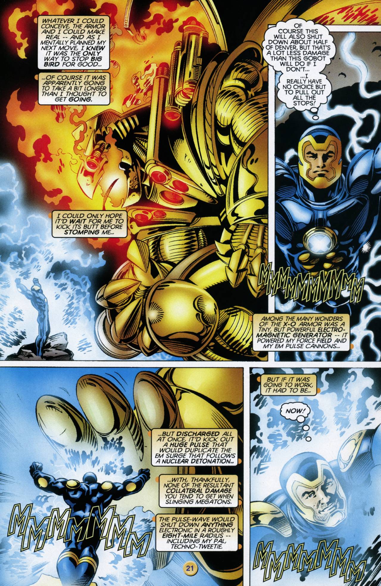 Read online X-O Manowar (1996) comic -  Issue #9 - 18