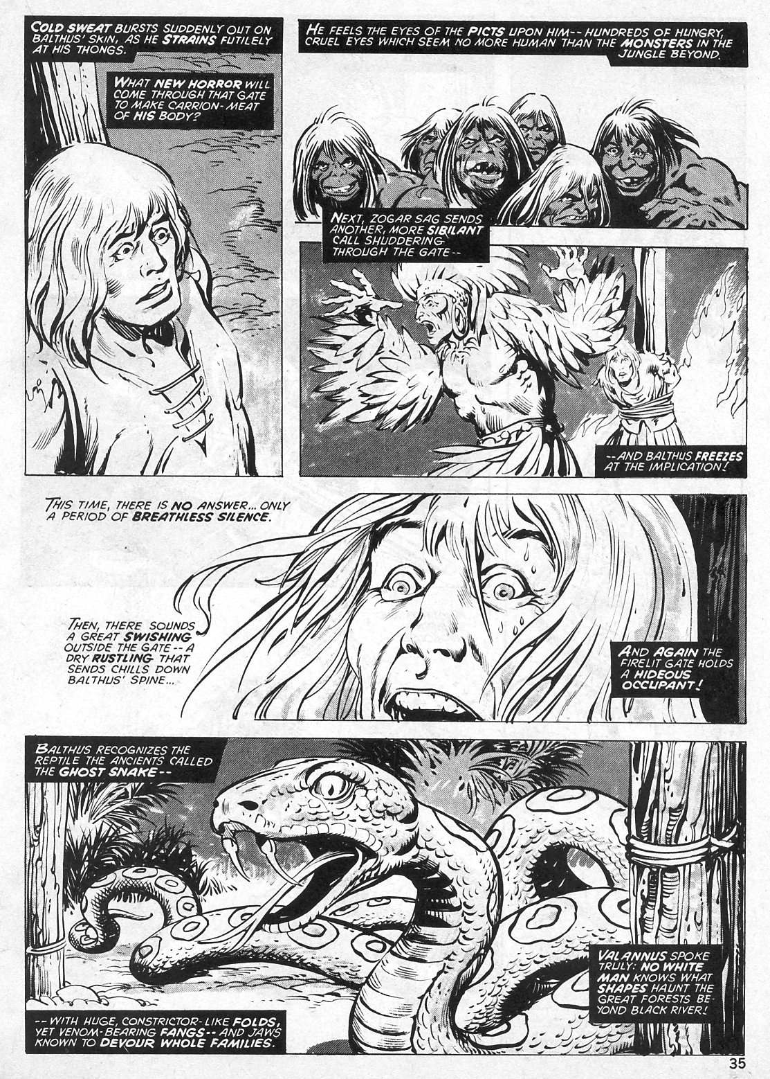 Read online The Savage Sword Of Conan comic -  Issue #26 - 35