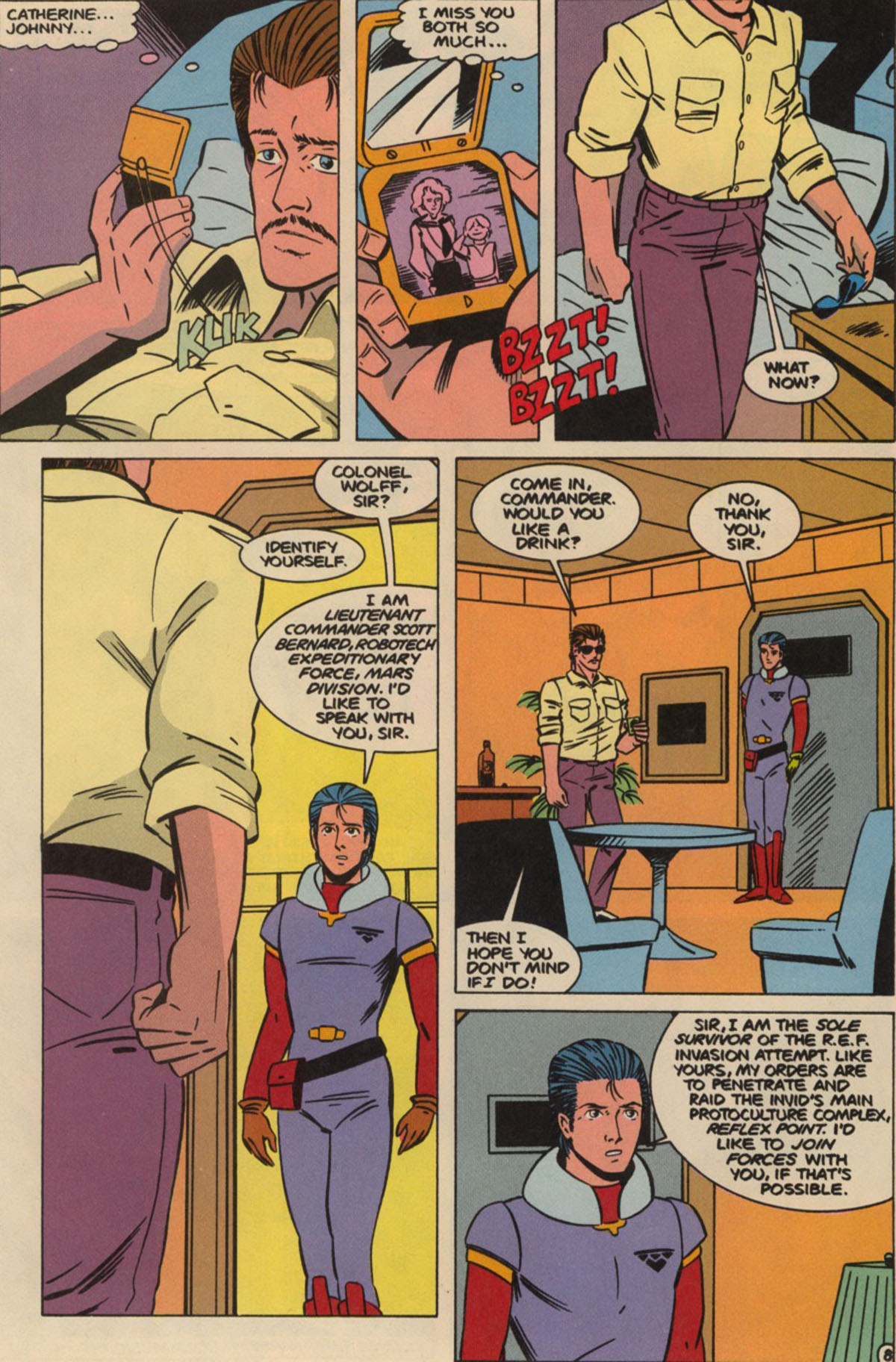 Read online Robotech The New Generation comic -  Issue #8 - 10