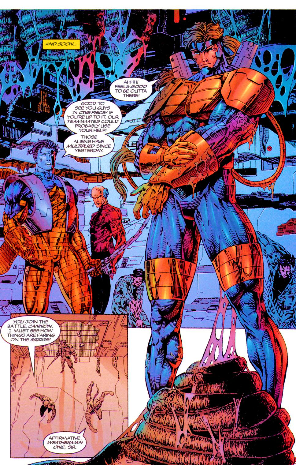 Read online Codename: Strykeforce comic -  Issue #7 - 8