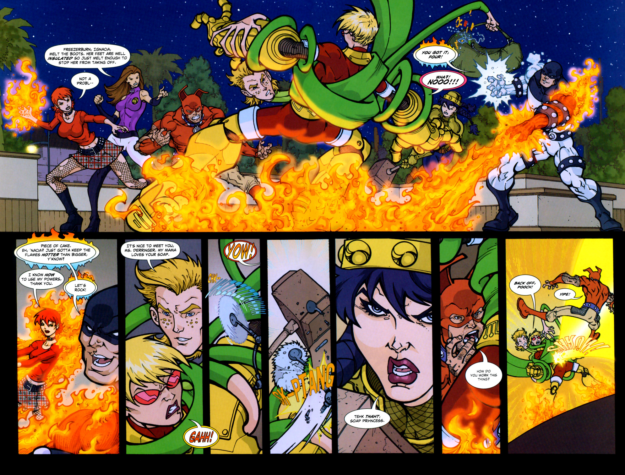 Read online Wildguard: Fire Power comic -  Issue # Full - 7