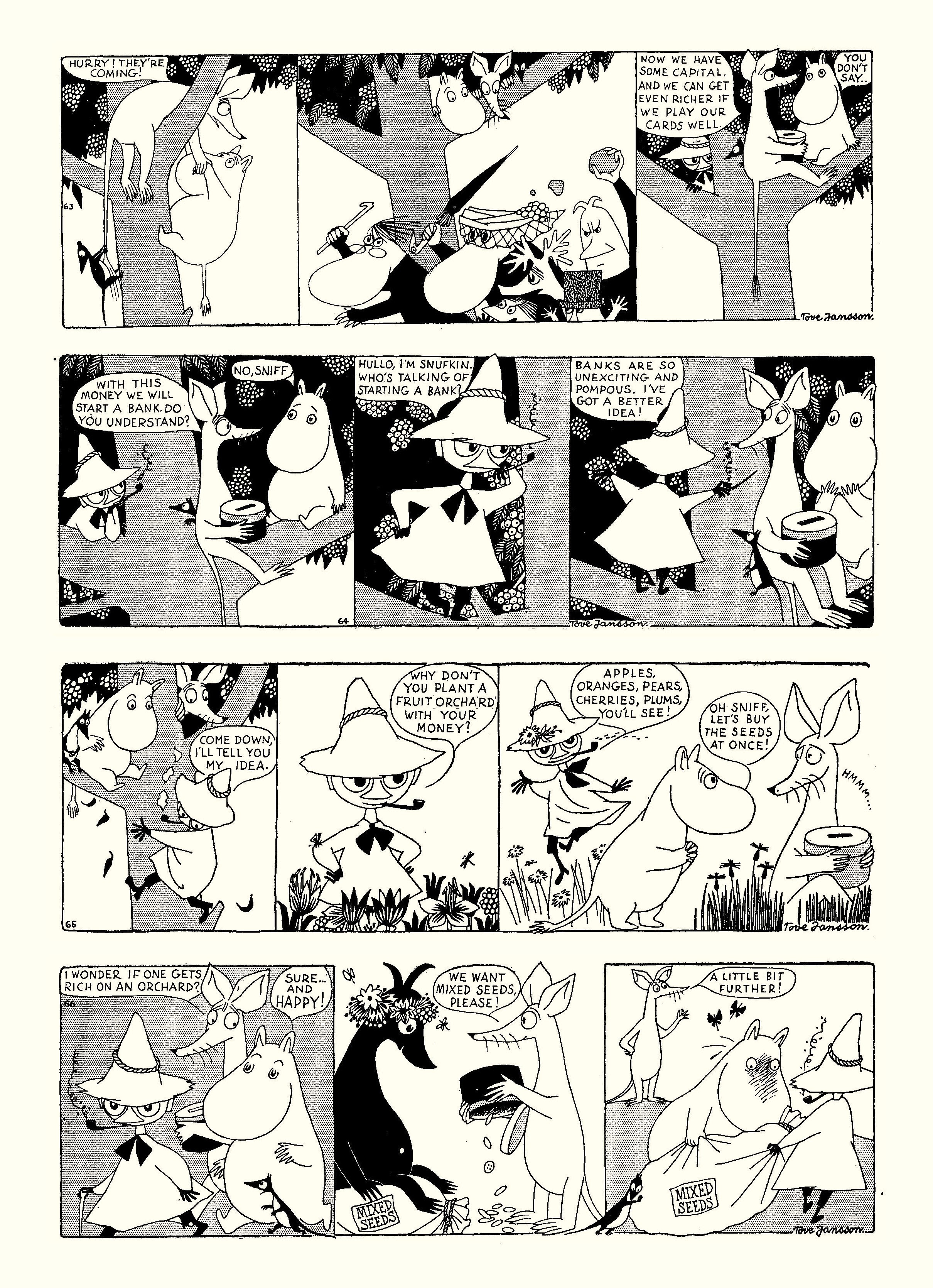 Read online Moomin: The Complete Tove Jansson Comic Strip comic -  Issue # TPB 1 - 22