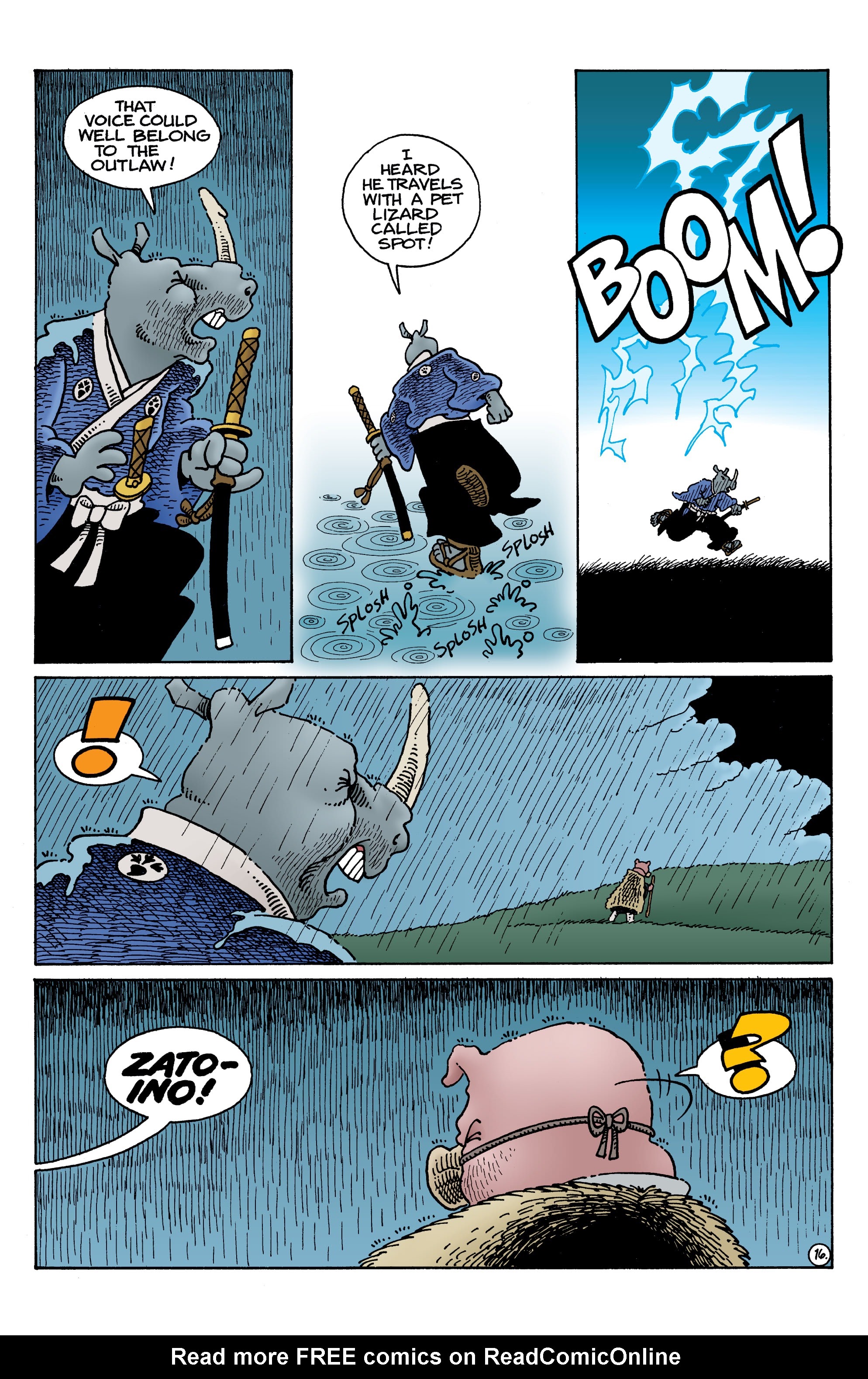 Read online Usagi Yojimbo: The Dragon Bellow Conspiracy comic -  Issue #4 - 18