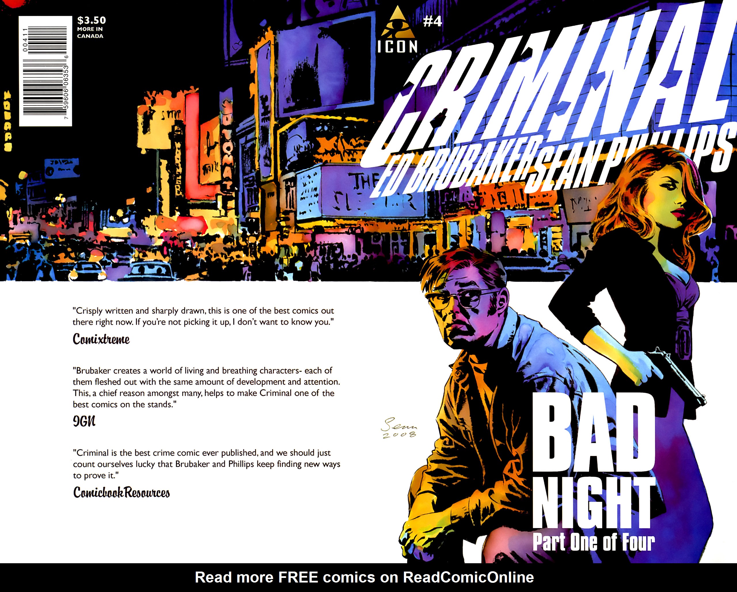 Read online Criminal (2008) comic -  Issue #4 - 1