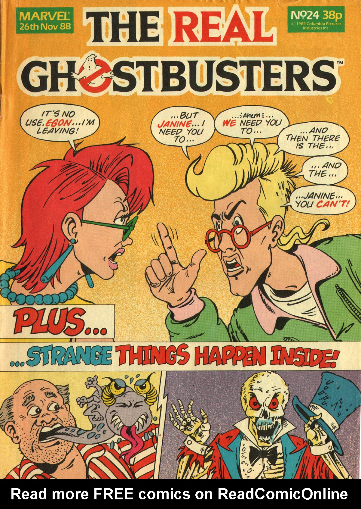 Read online The Real Ghostbusters comic -  Issue #24 - 1