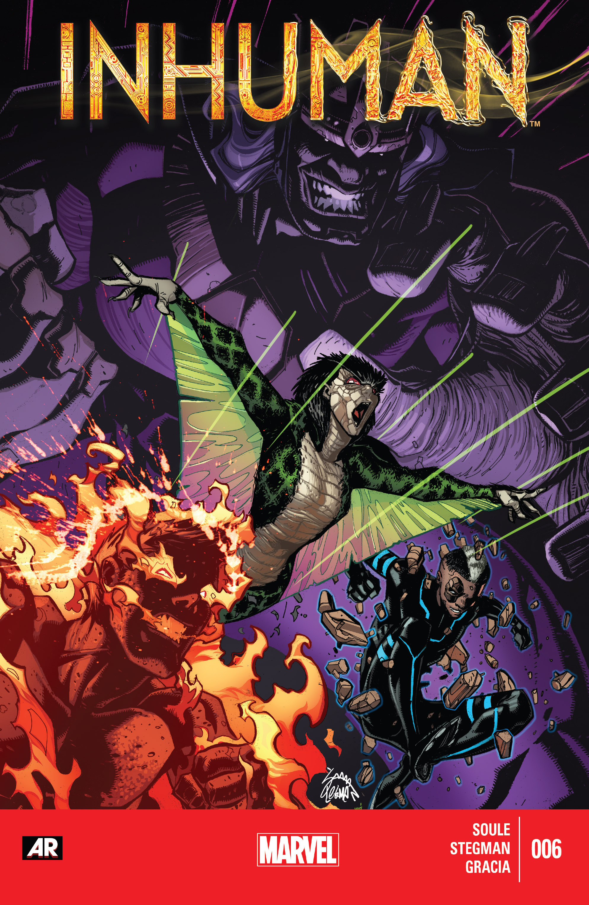 Read online Inhuman (2014) comic -  Issue #6 - 1