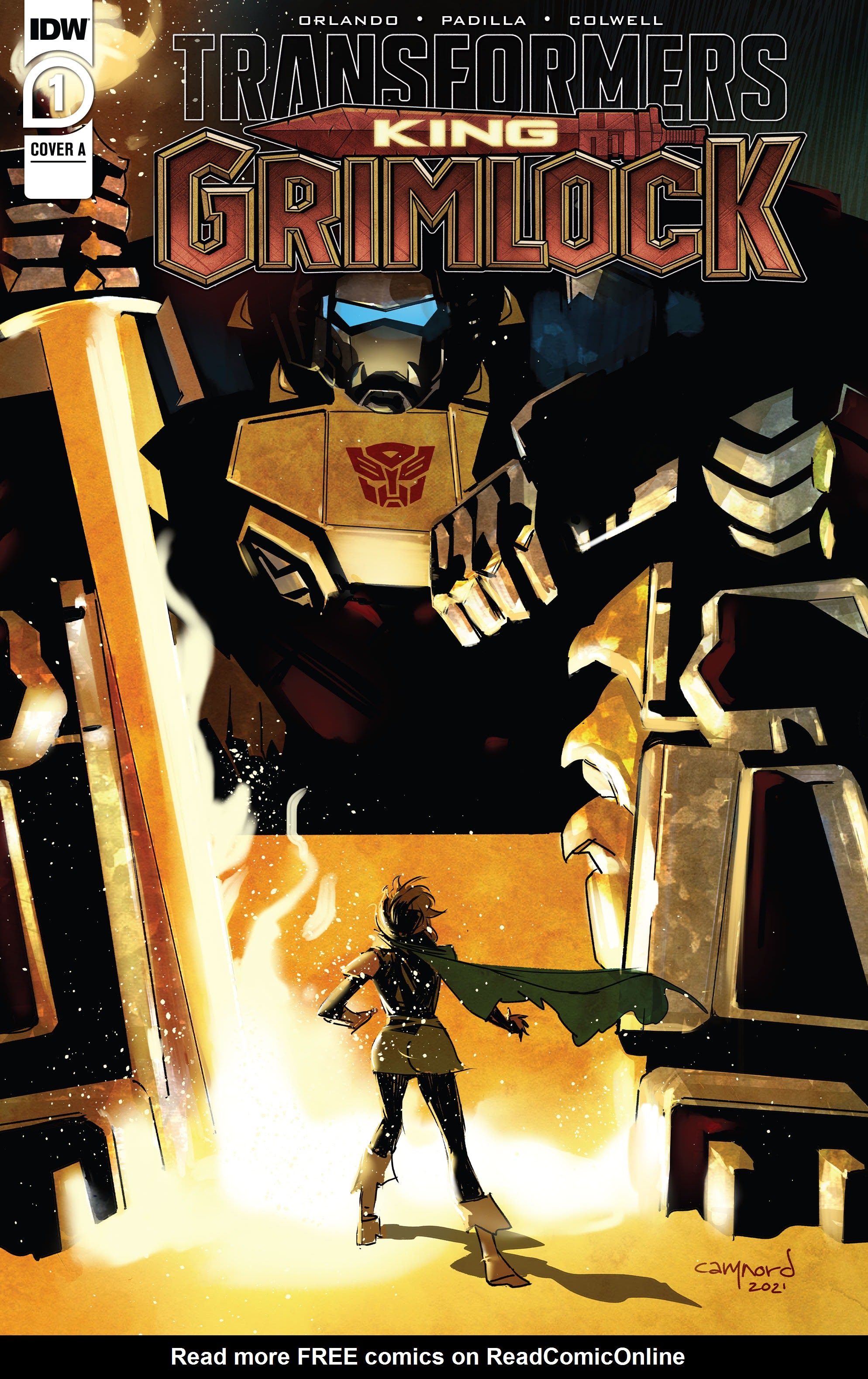 Read online Transformers: King Grimlock comic -  Issue #1 - 1