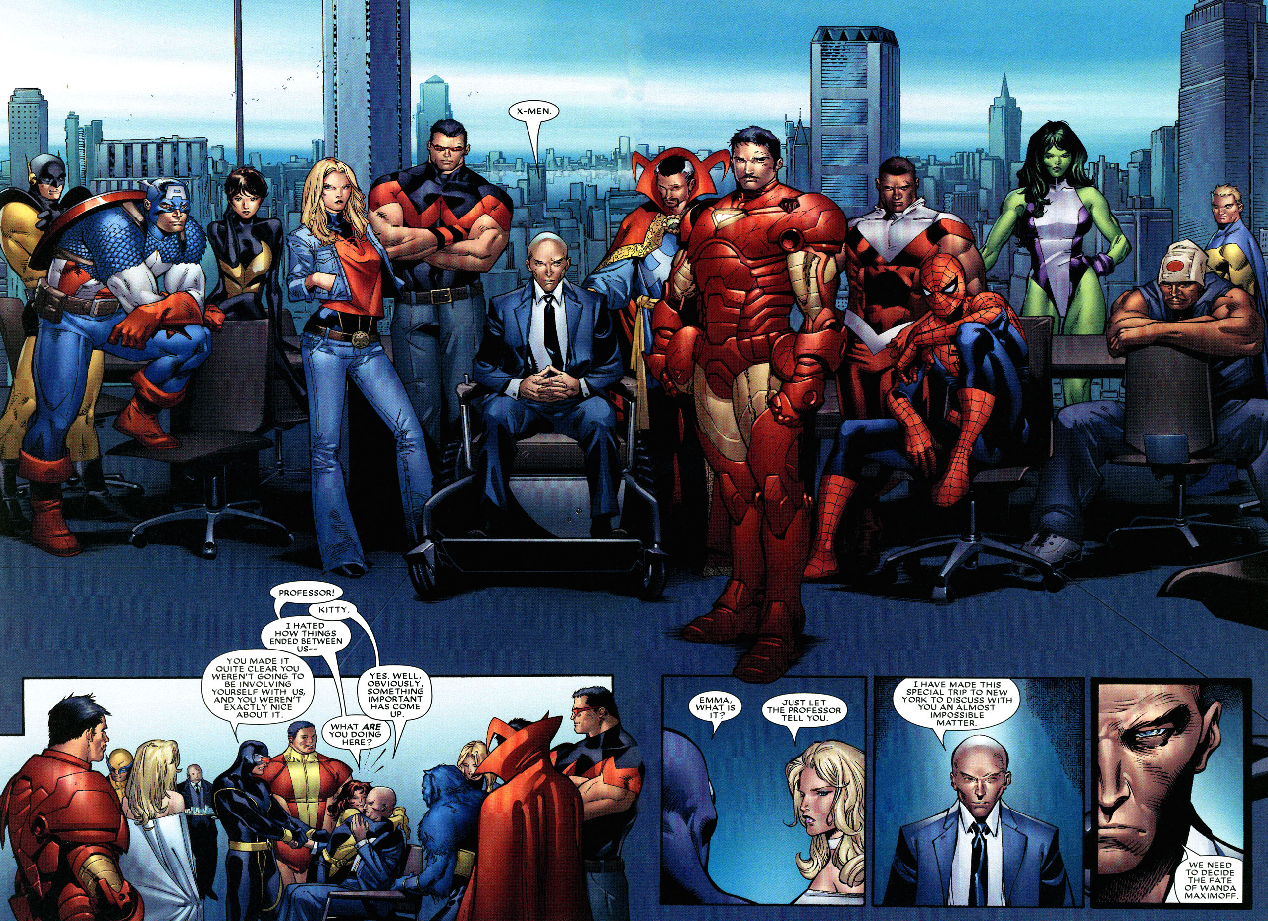 Read online House of M (2005) comic -  Issue #1 - 11