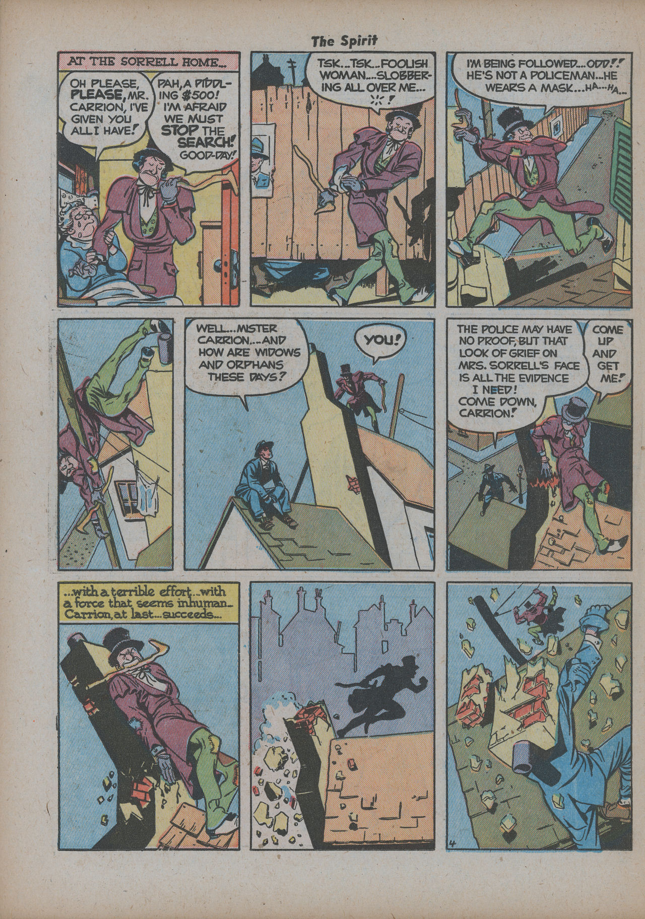 Read online The Spirit (1944) comic -  Issue #19 - 14