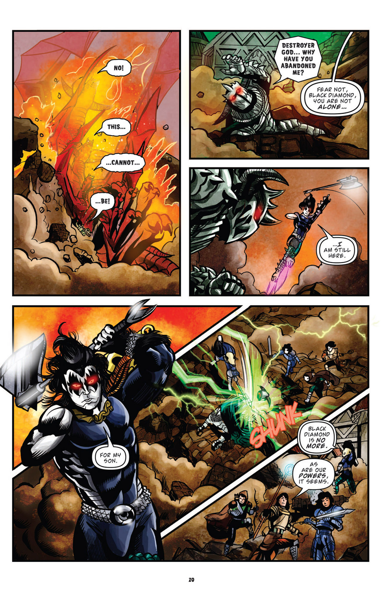 Read online KISS (2012) comic -  Issue #4 - 23
