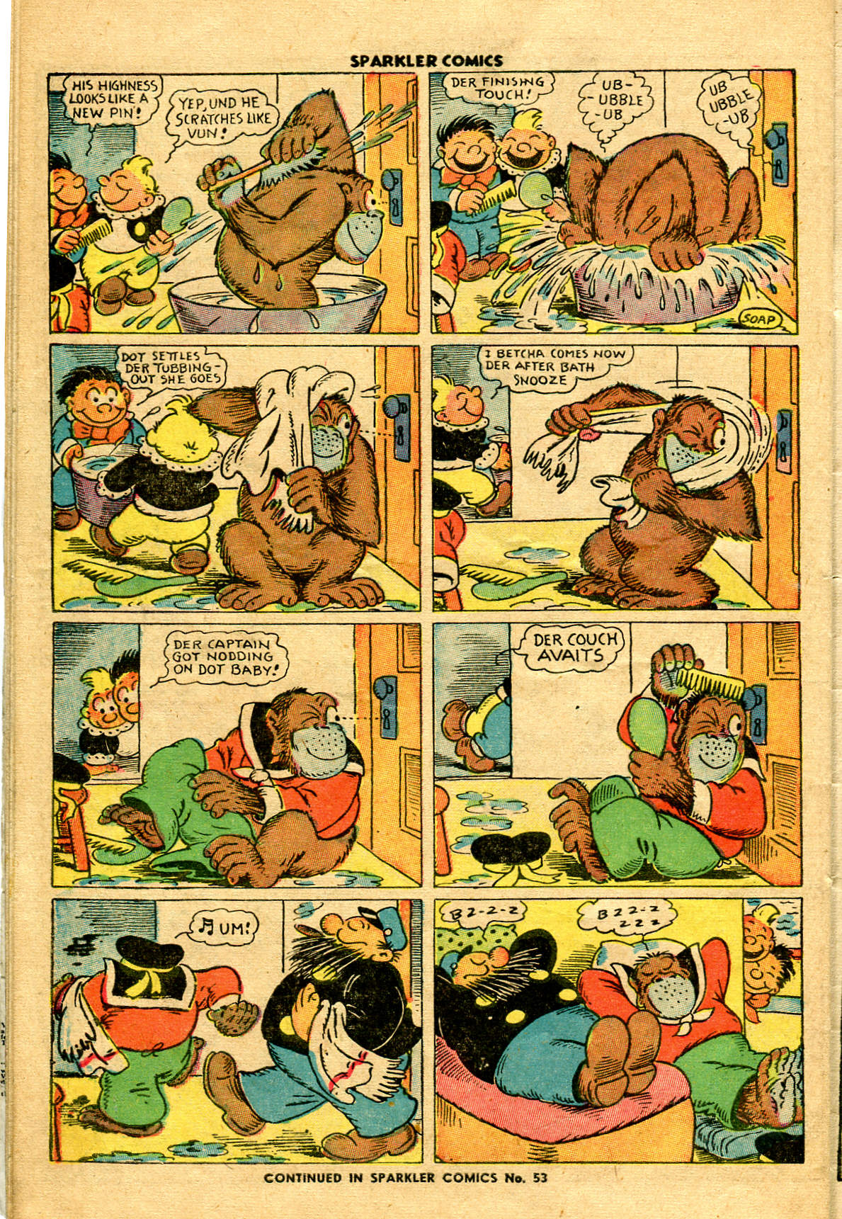 Read online Sparkler Comics comic -  Issue #52 - 44