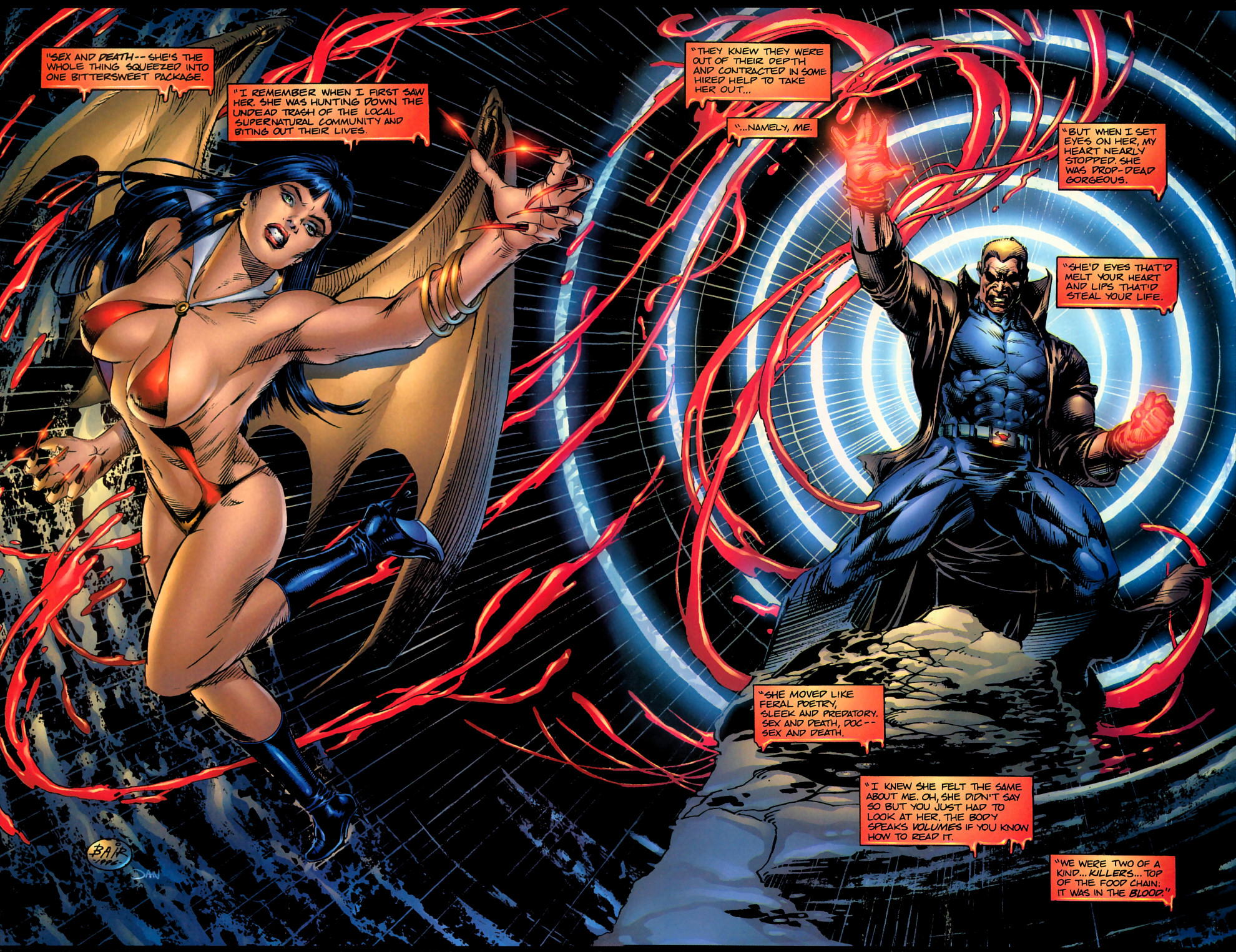 Read online Vampirella vs Pantha comic -  Issue # Full - 26