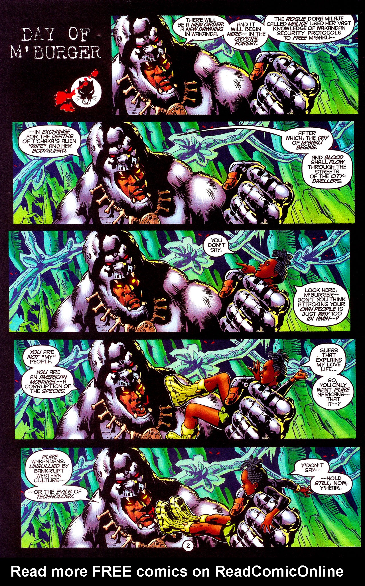 Read online Black Panther (1998) comic -  Issue #33 - 3