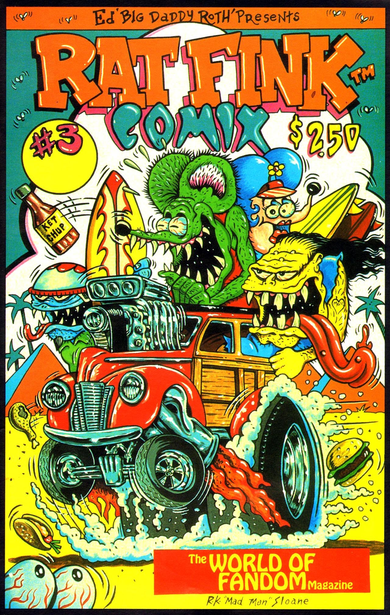 Read online Rat Fink Comics comic -  Issue #3 - 1
