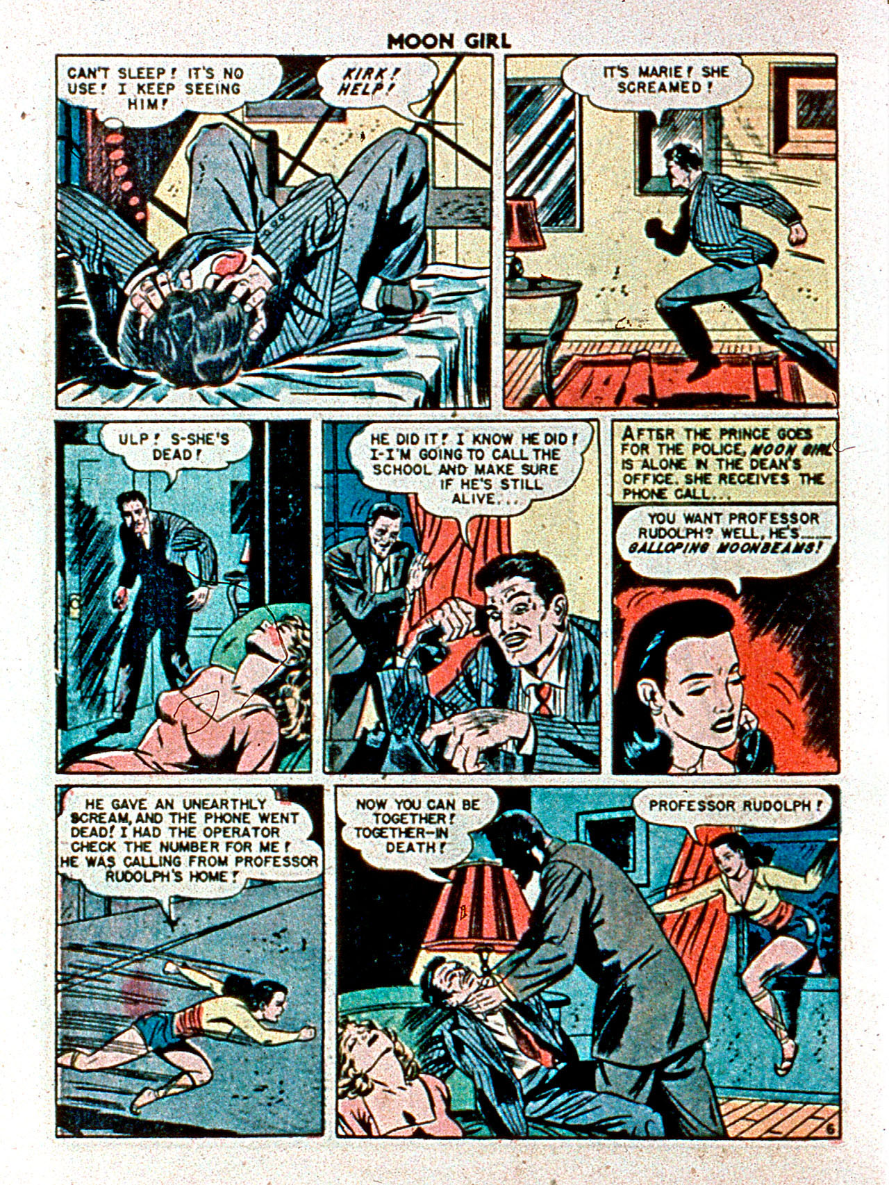 Read online Moon Girl (1947) comic -  Issue #5 - 32