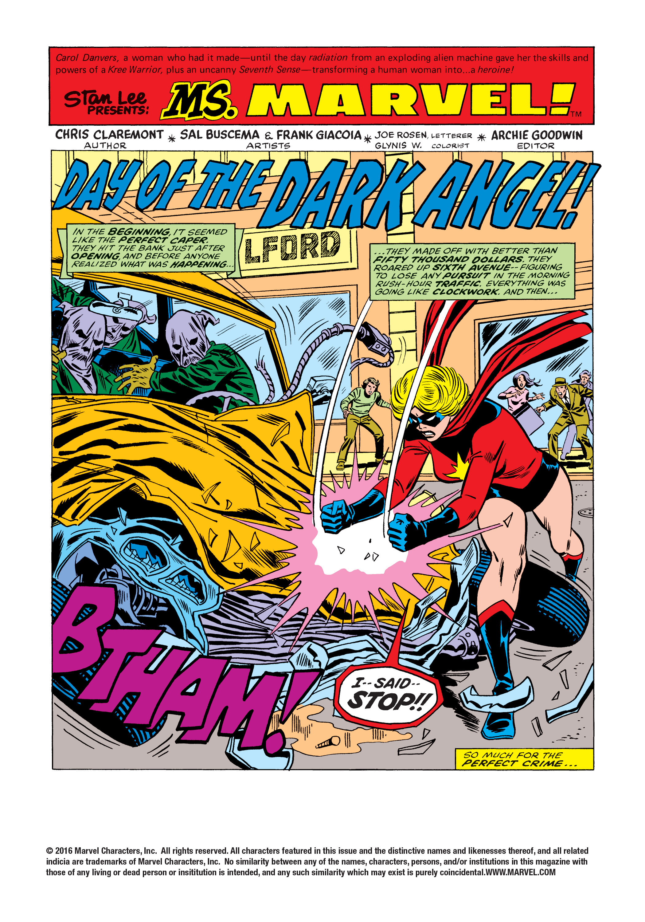 Read online Ms. Marvel (1977) comic -  Issue #11 - 2