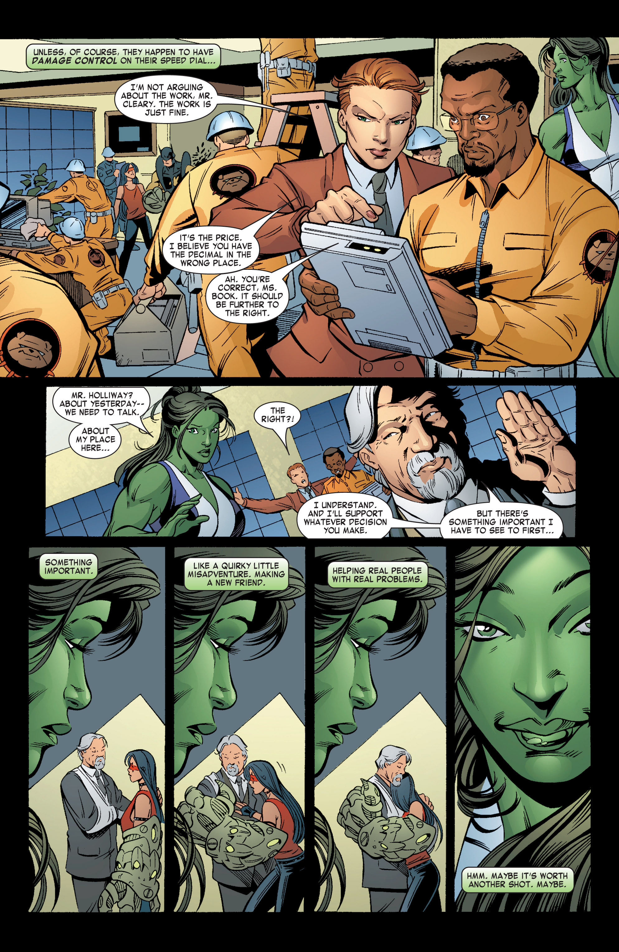 Read online She-Hulk (2004) comic -  Issue #6 - 22