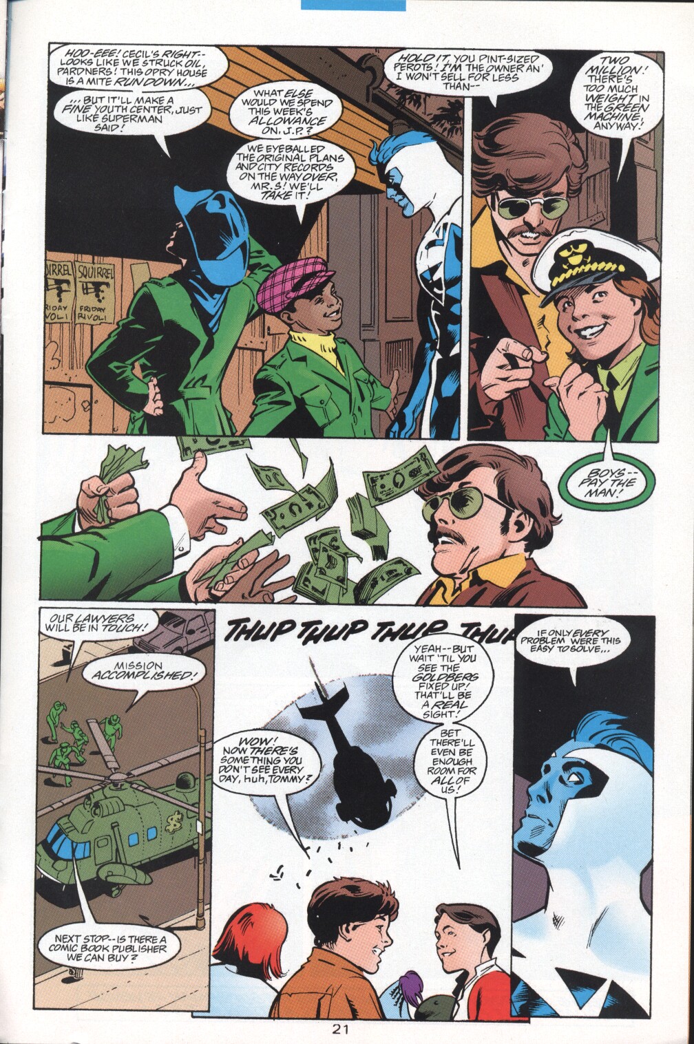 Read online Adventures of Superman (1987) comic -  Issue #549 - 23