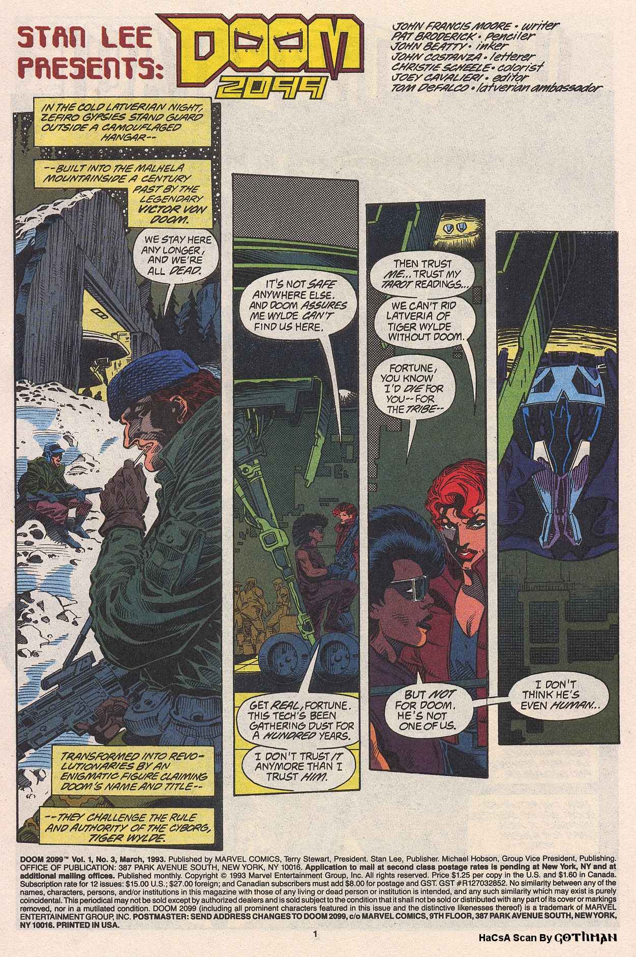 Read online Doom 2099 comic -  Issue #3 - 2