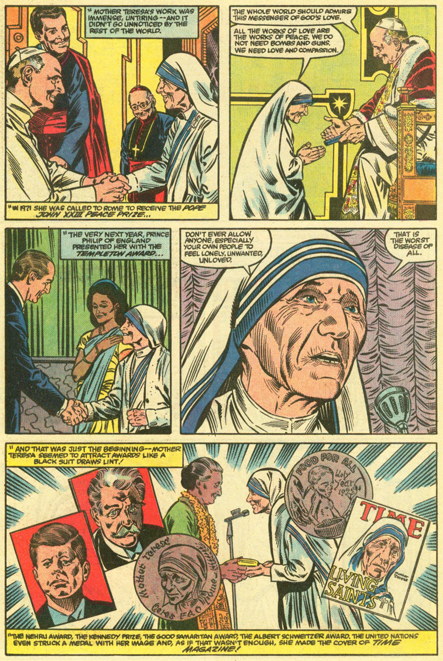 Read online Mother Teresa of Calcutta comic -  Issue # Full - 46