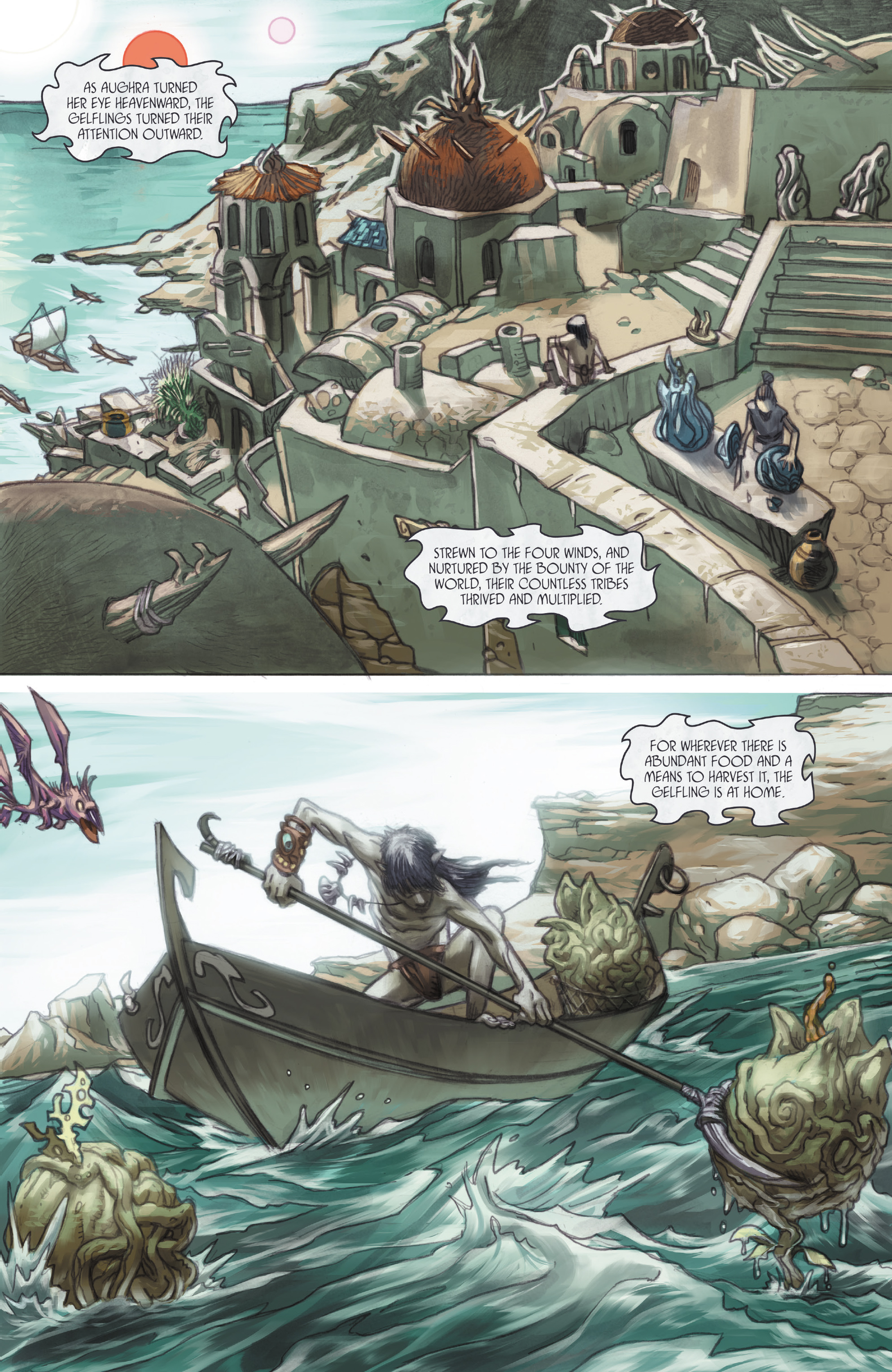 Read online The Dark Crystal: Creation Myths comic -  Issue # TPB 1 - 45