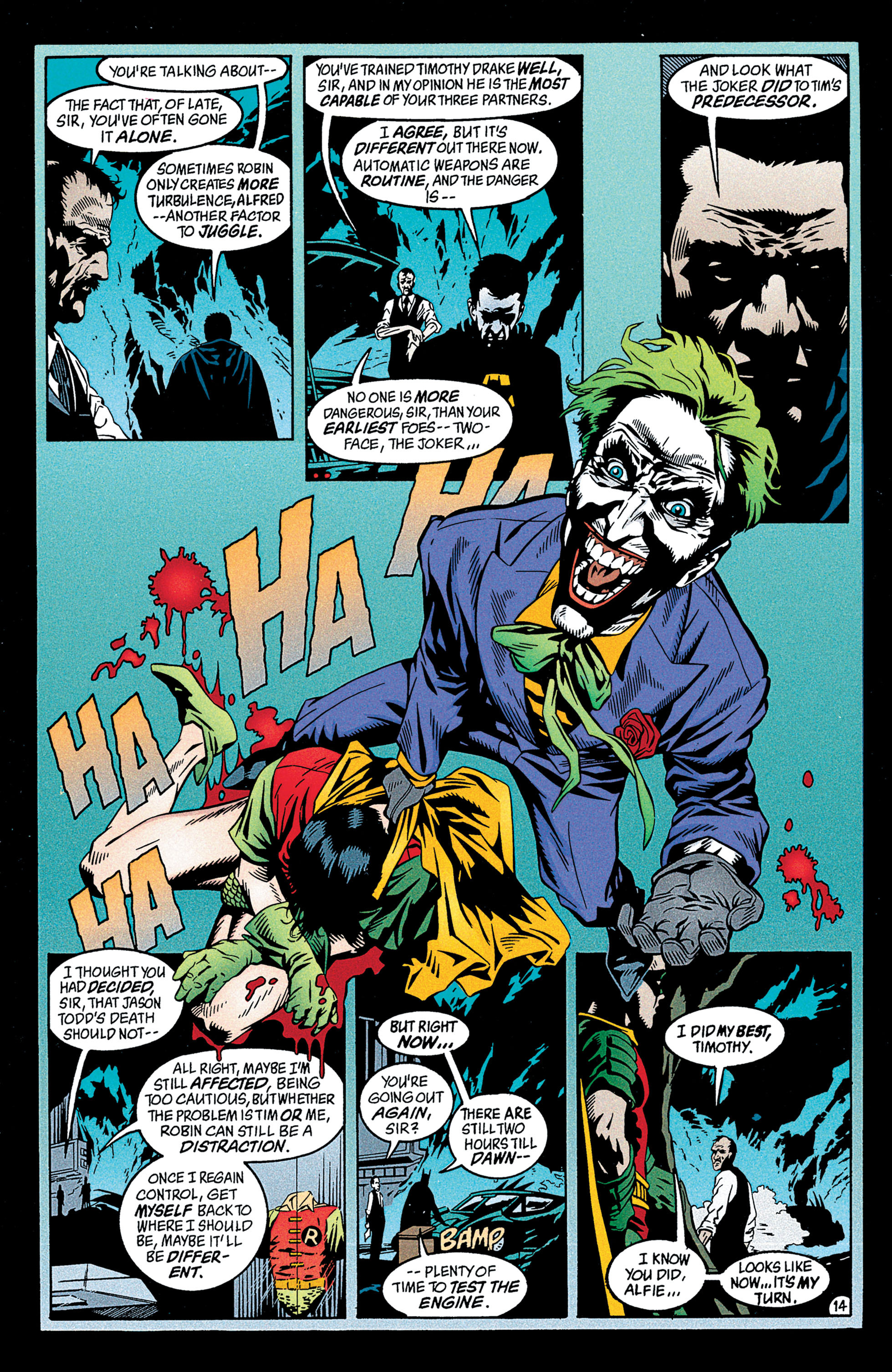 Read online Batman (1940) comic -  Issue #526 - 15