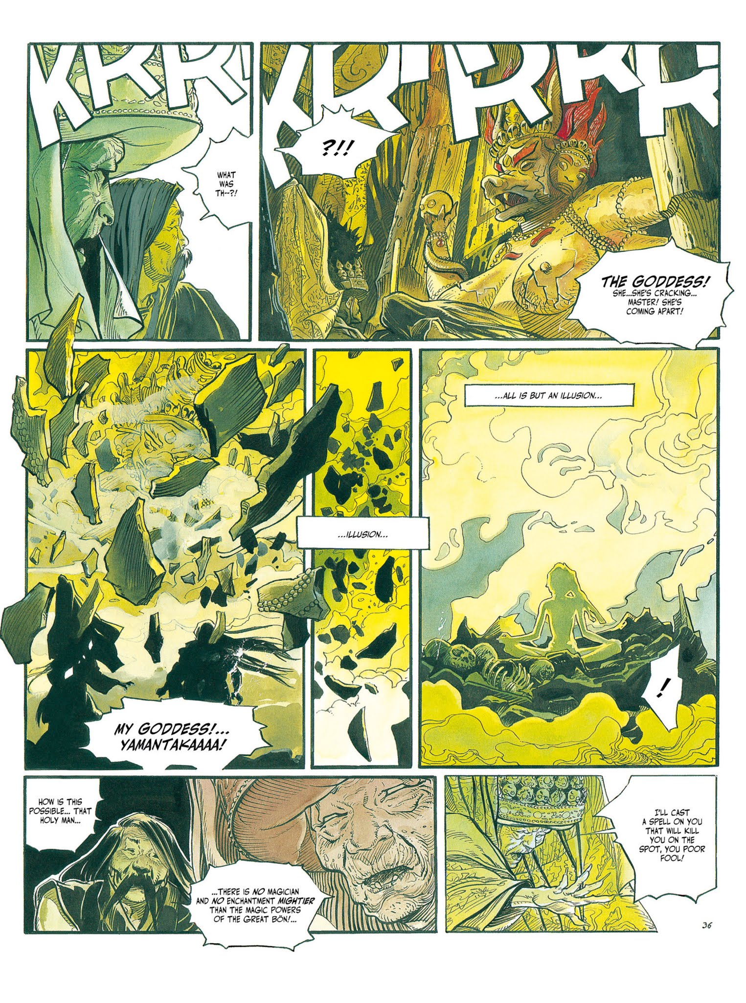 Read online The White Lama comic -  Issue #5 - 40