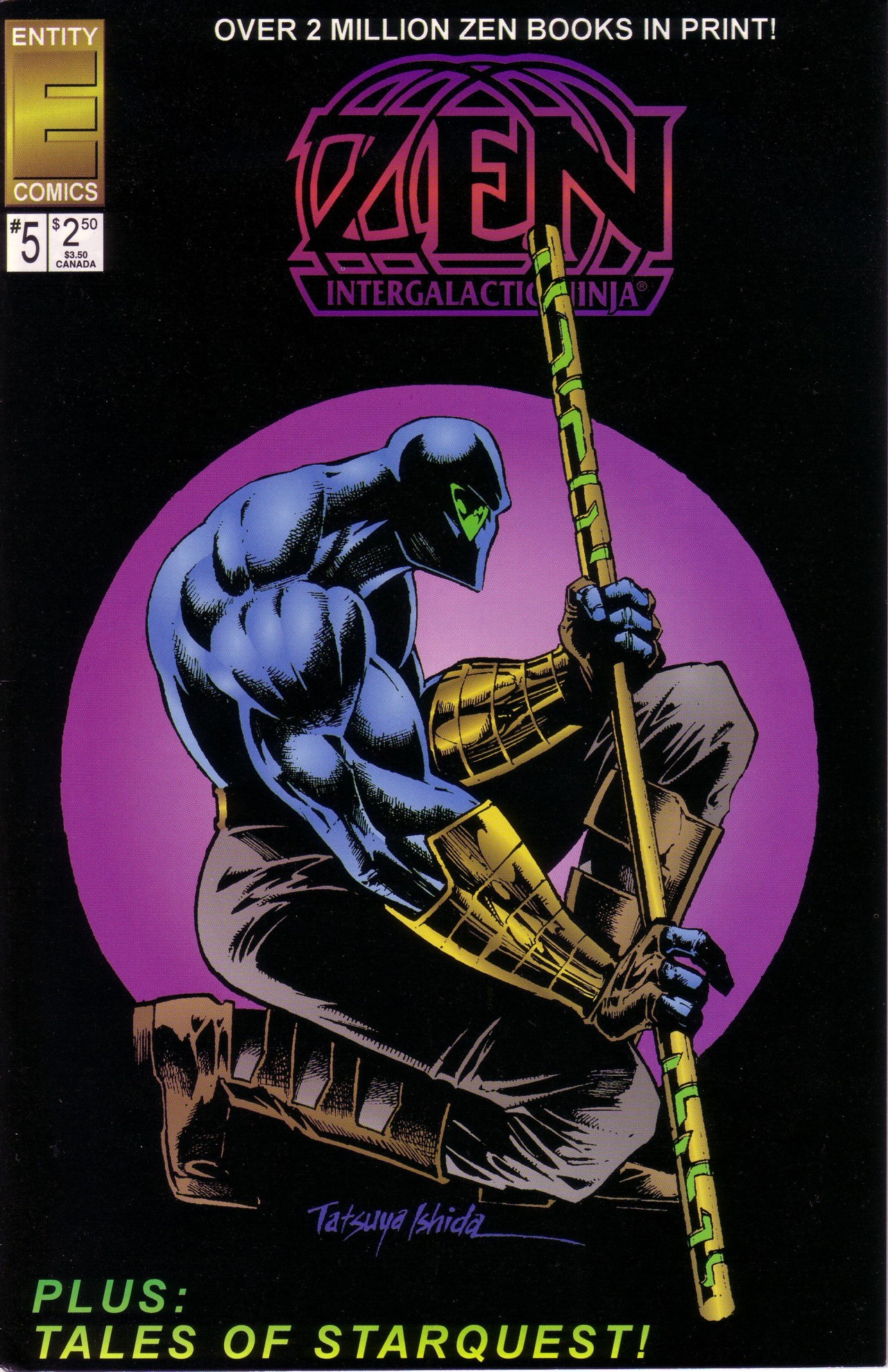 Read online Zen Intergalactic Ninja Color comic -  Issue #5 - 1