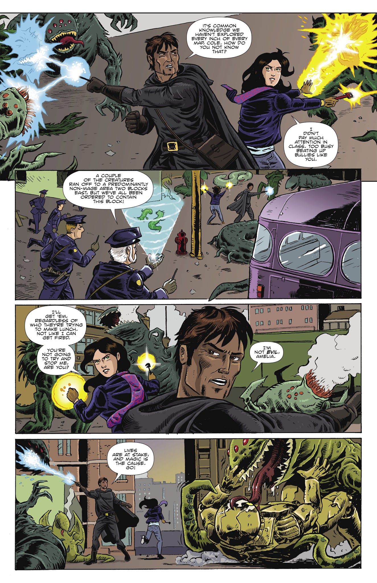 Read online Amelia Cole and the Unknown World comic -  Issue # TPB - 113