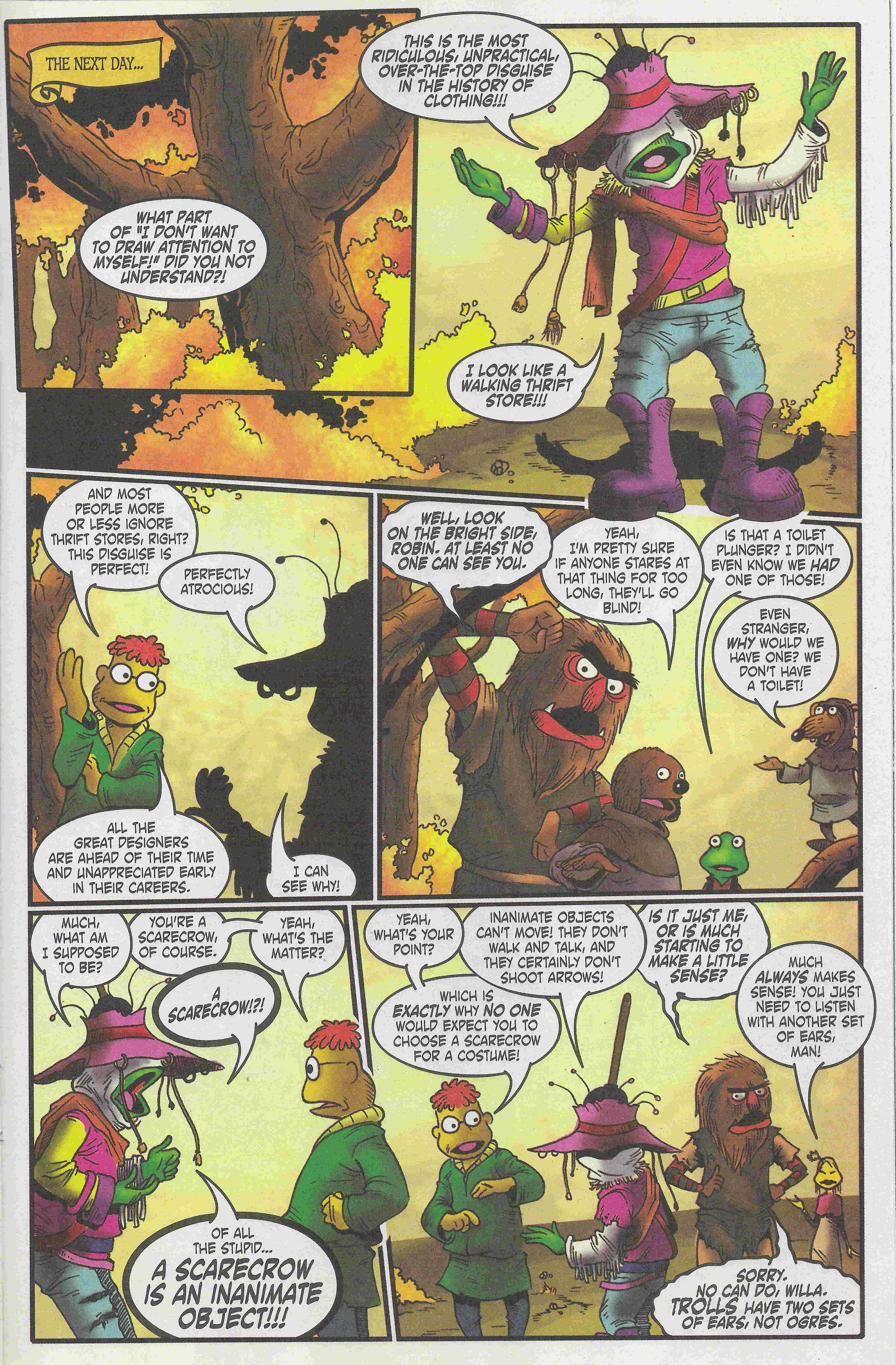 Read online Muppet Robin Hood comic -  Issue #3 - 18