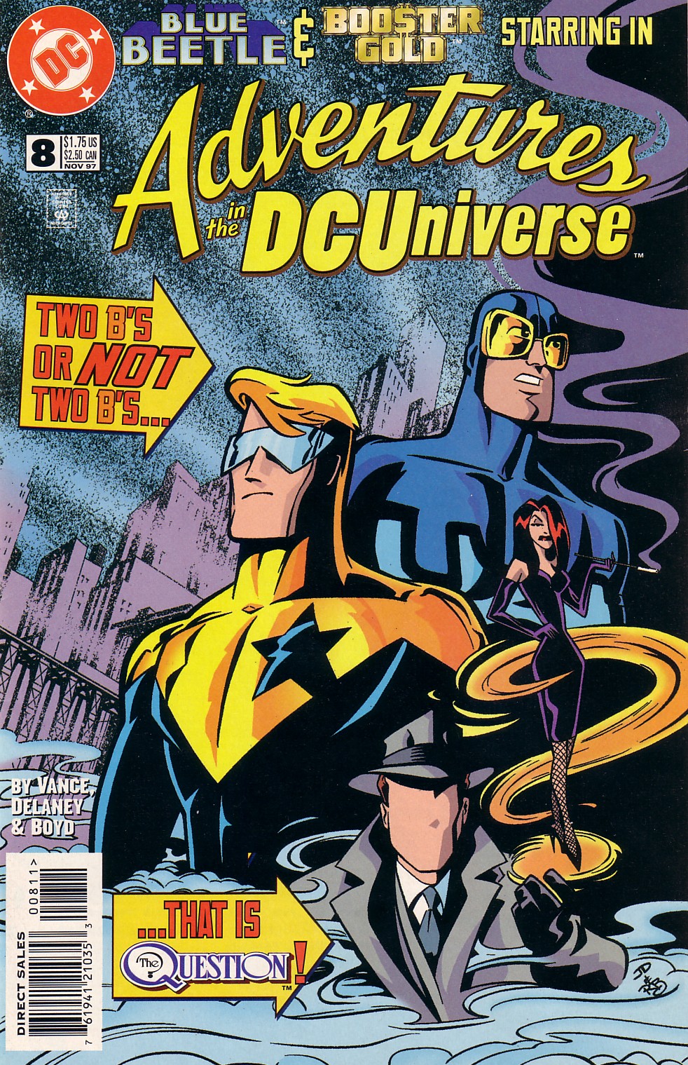 Read online Adventures in the DC Universe comic -  Issue #8 - 1