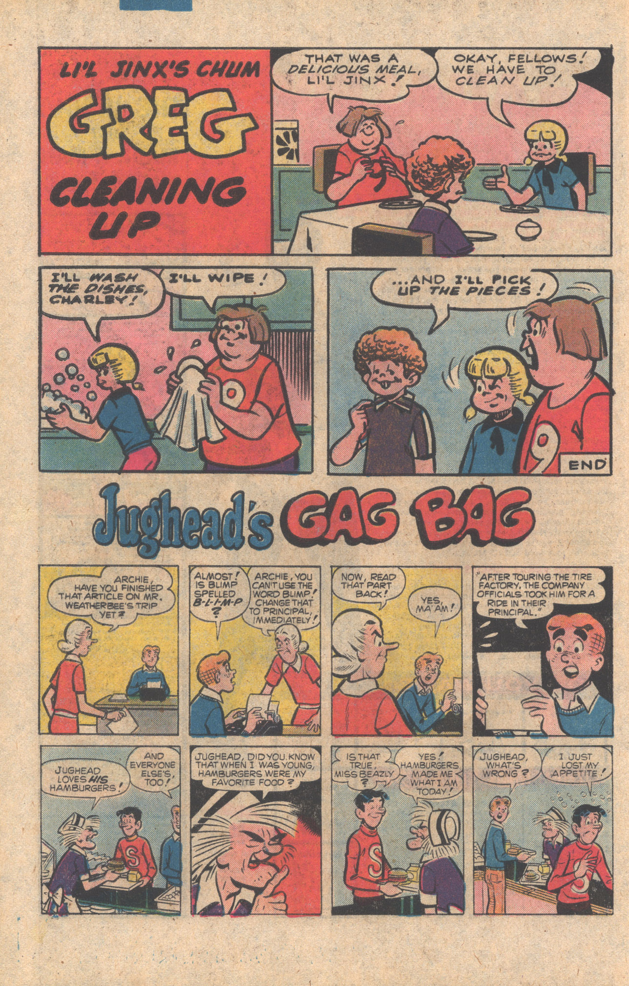 Read online Archie Giant Series Magazine comic -  Issue #493 - 10