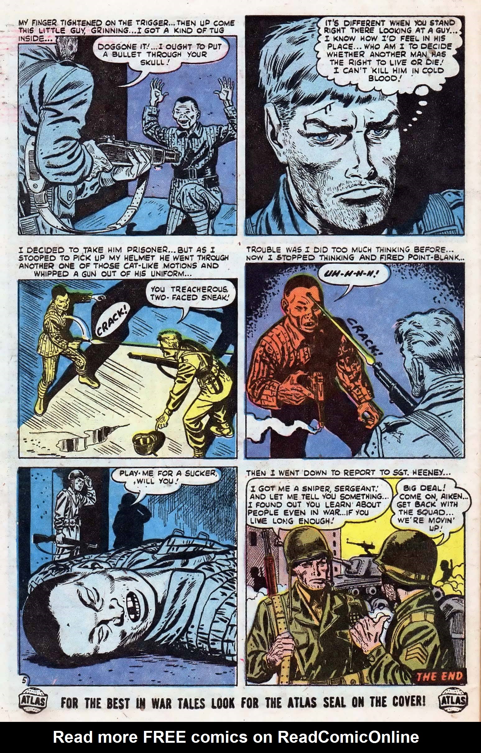Read online Combat (1952) comic -  Issue #8 - 32
