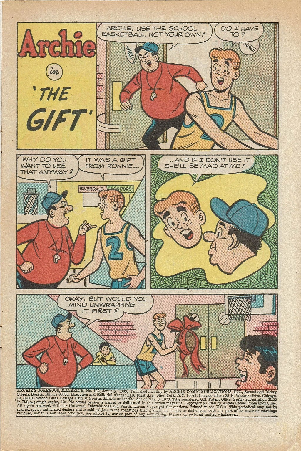 Read online Archie's Joke Book Magazine comic -  Issue #132 - 3