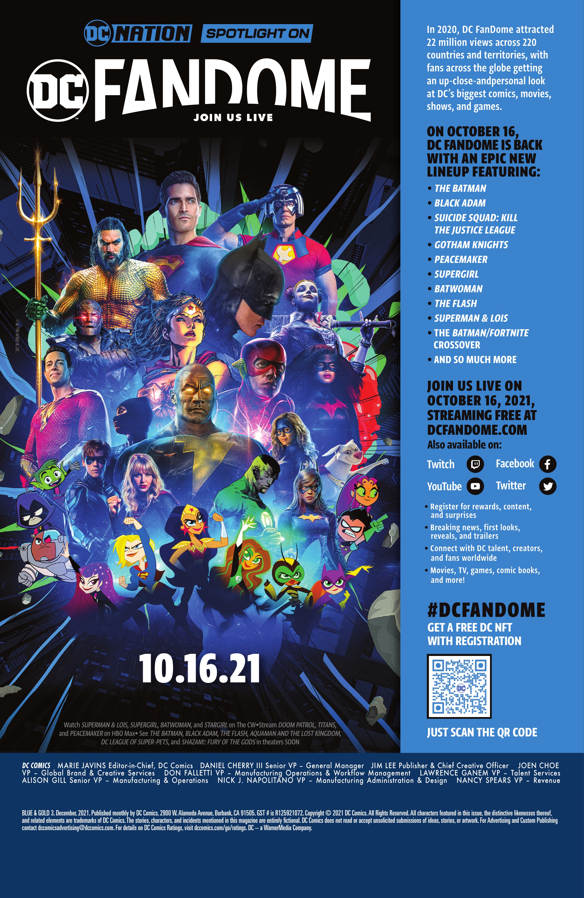 Read online Blue & Gold comic -  Issue #3 - 25