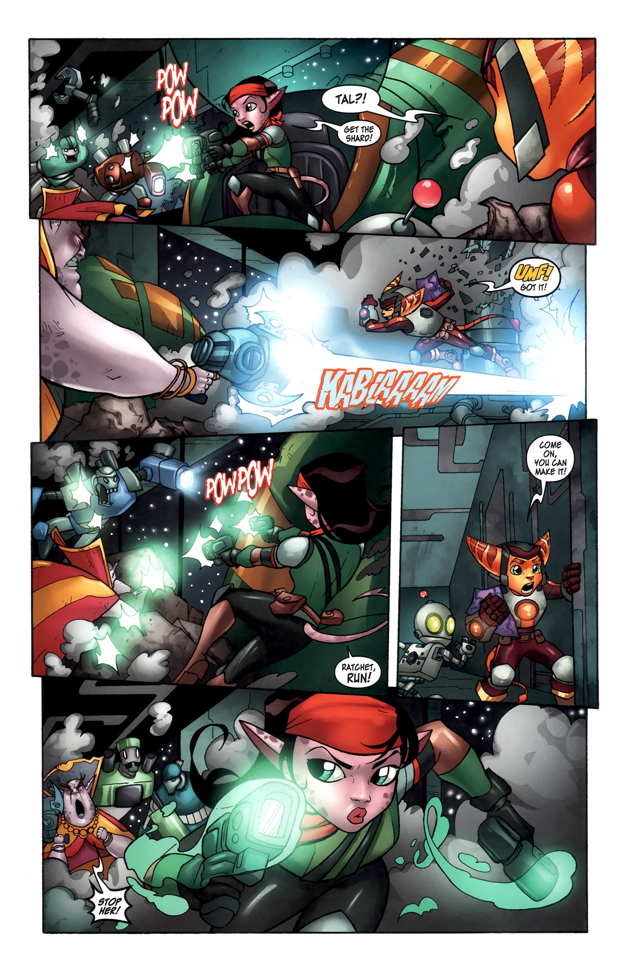 Read online Ratchet & Clank comic -  Issue #4 - 19