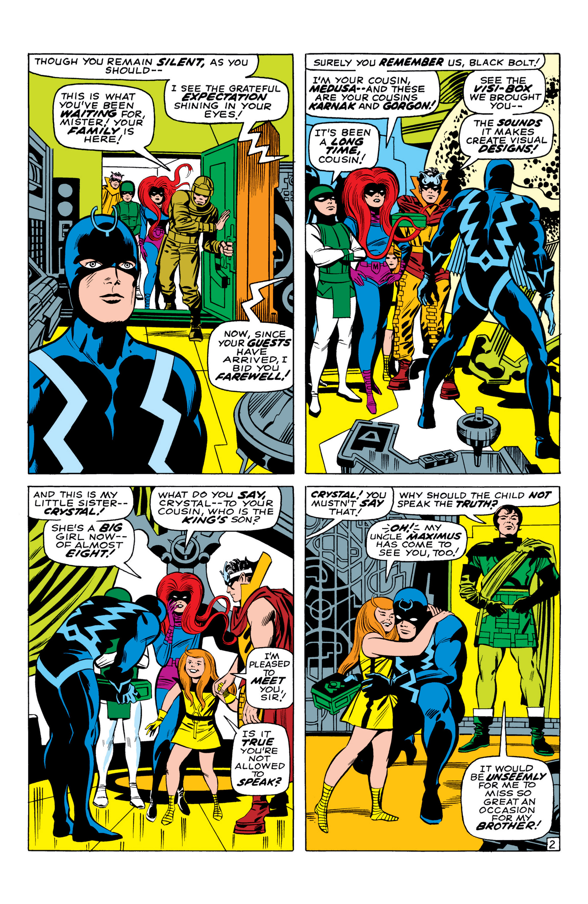 Read online Marvel Masterworks: The Inhumans comic -  Issue # TPB 1 (Part 1) - 24