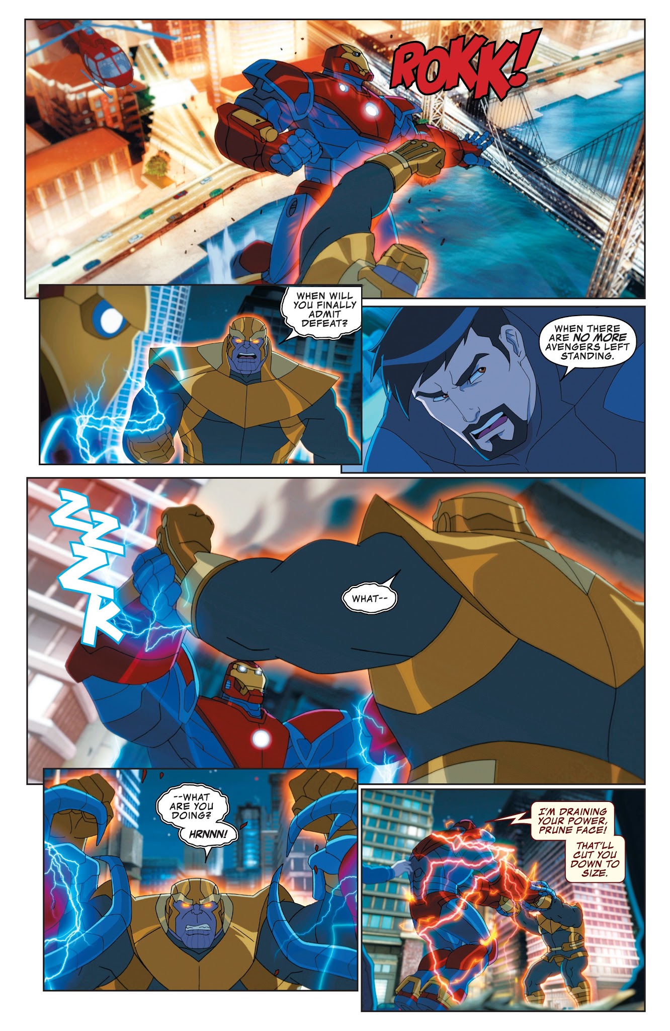 Read online Avengers vs. Thanos (2018) comic -  Issue # TPB - 121