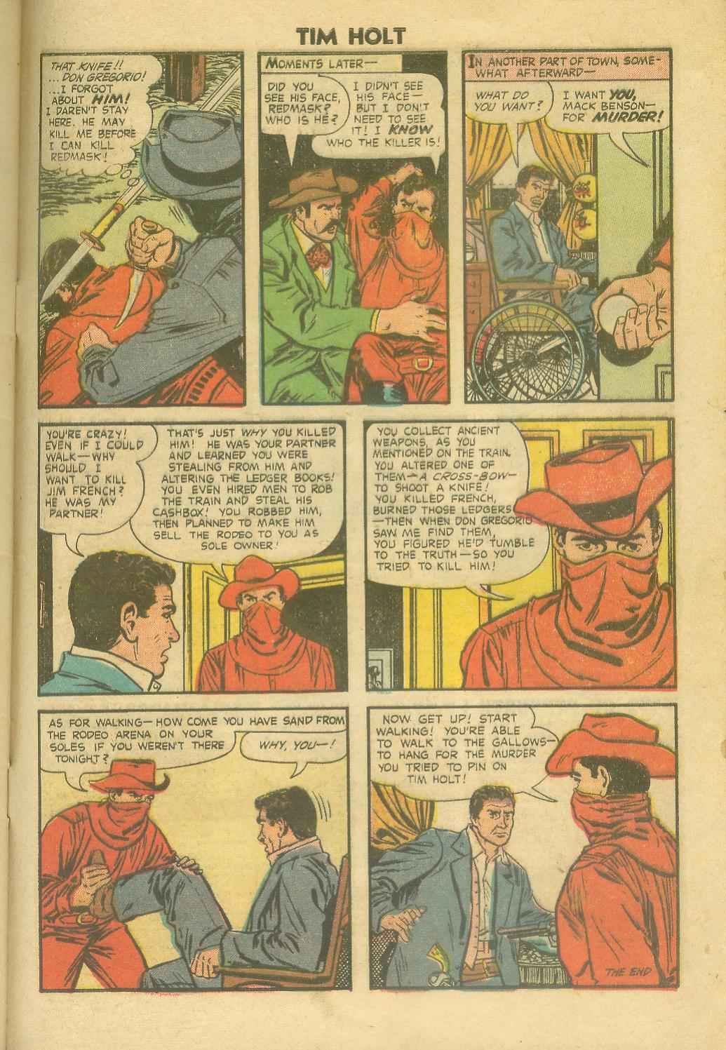 Read online Tim Holt comic -  Issue #33 - 33