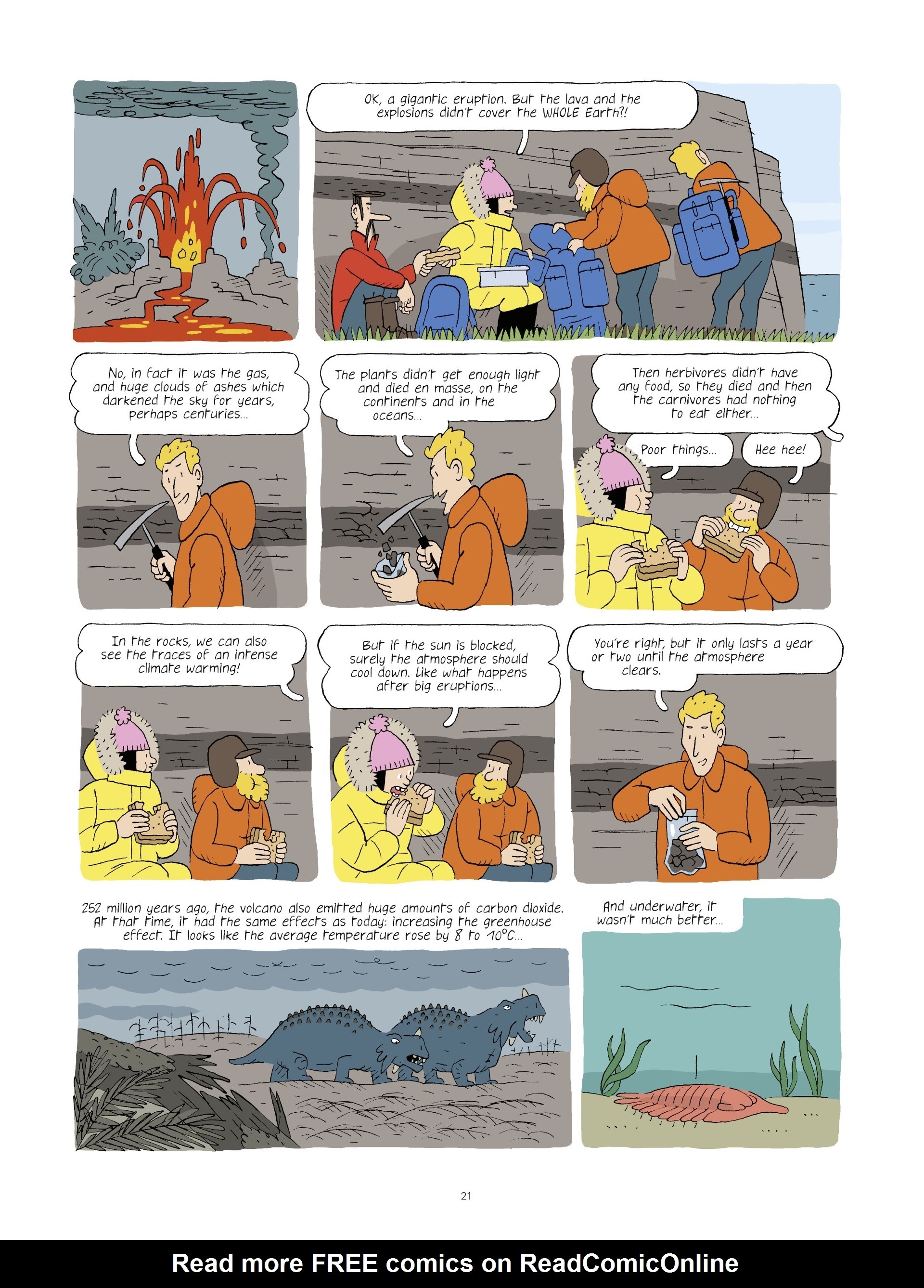 Read online Extinctions: Twilight of the Species comic -  Issue # TPB - 21